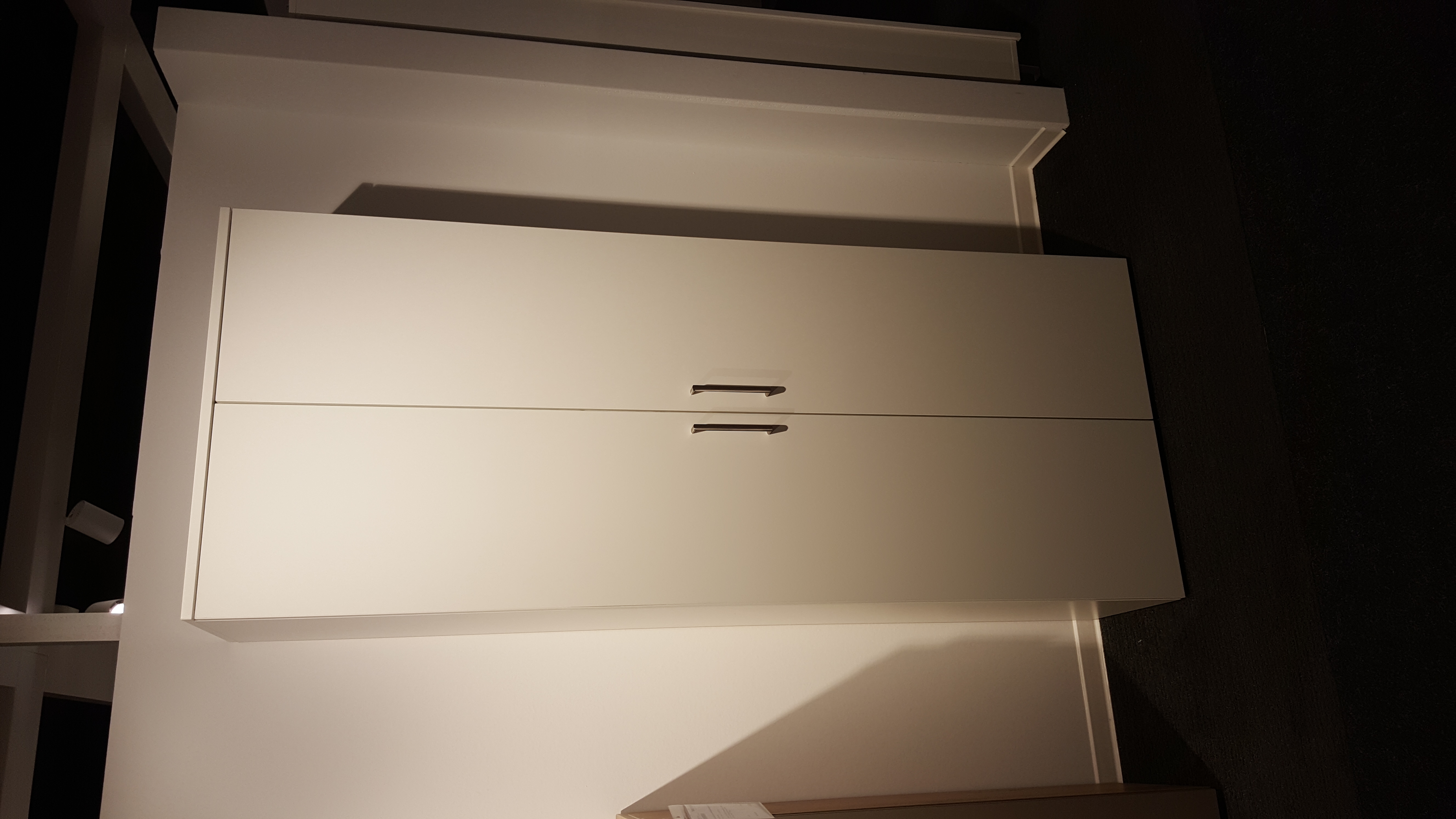 Schuhschrank, Weiß Dekor - LS25 Ionica