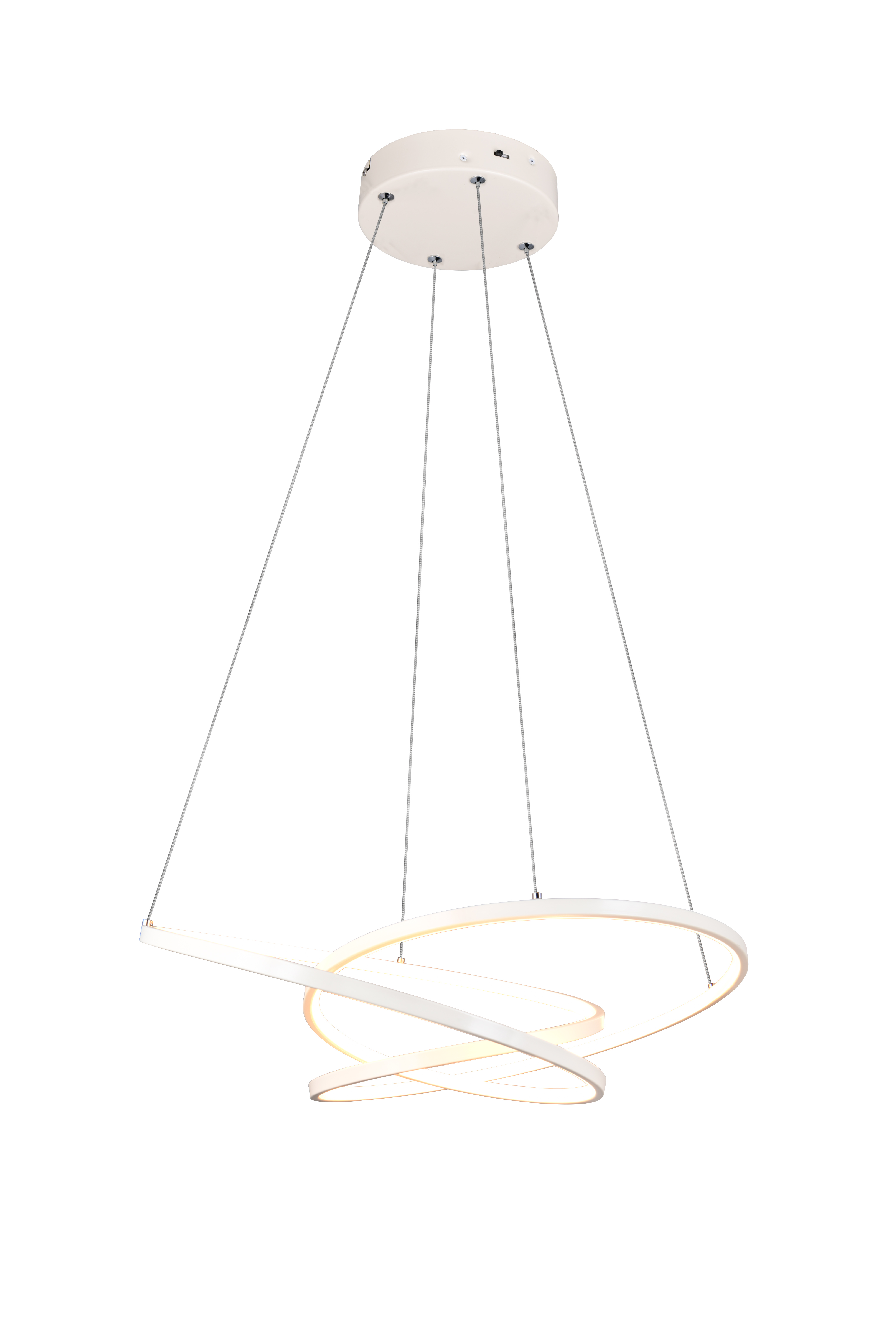 Pendelleuchte Sandy - 1flg., Metall/sandfarbig, ca. 62x50 cm