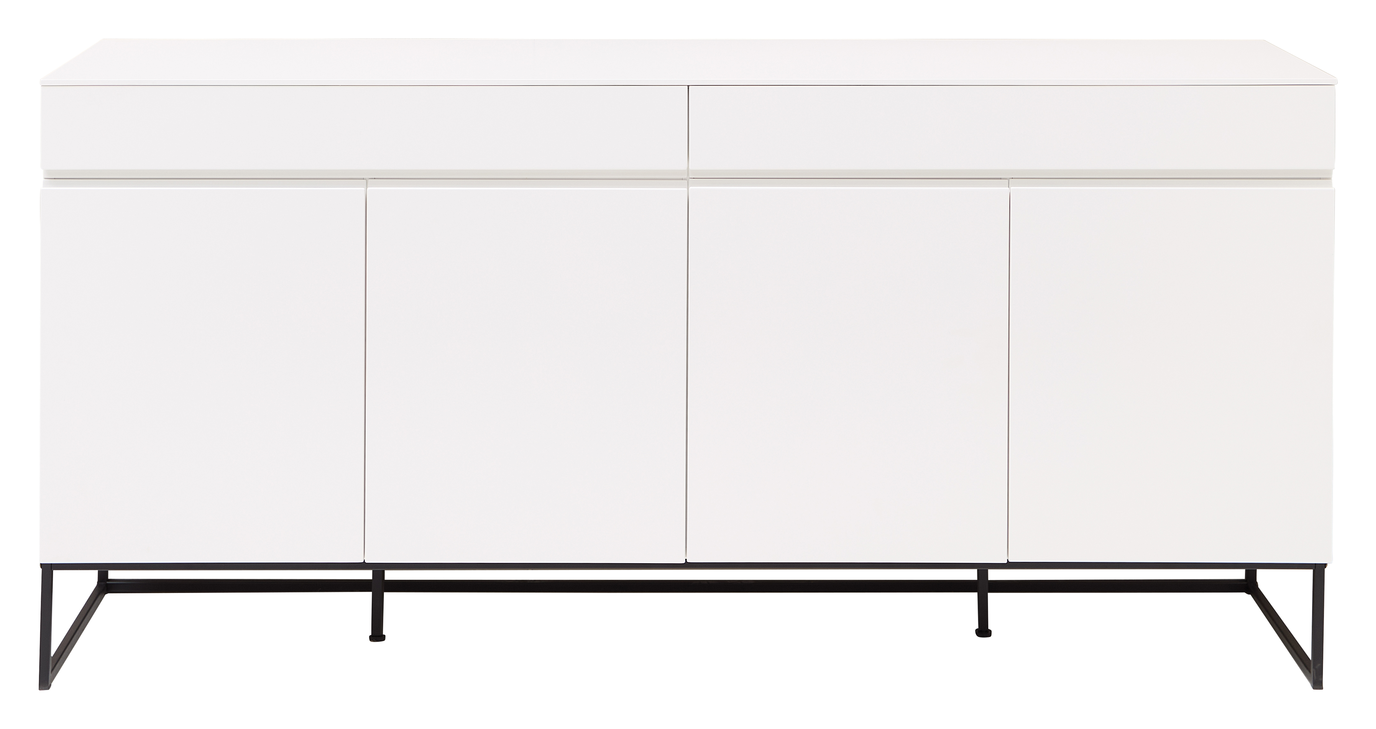 Sideboard, weiß MDF lackiert - MyStyle 1007