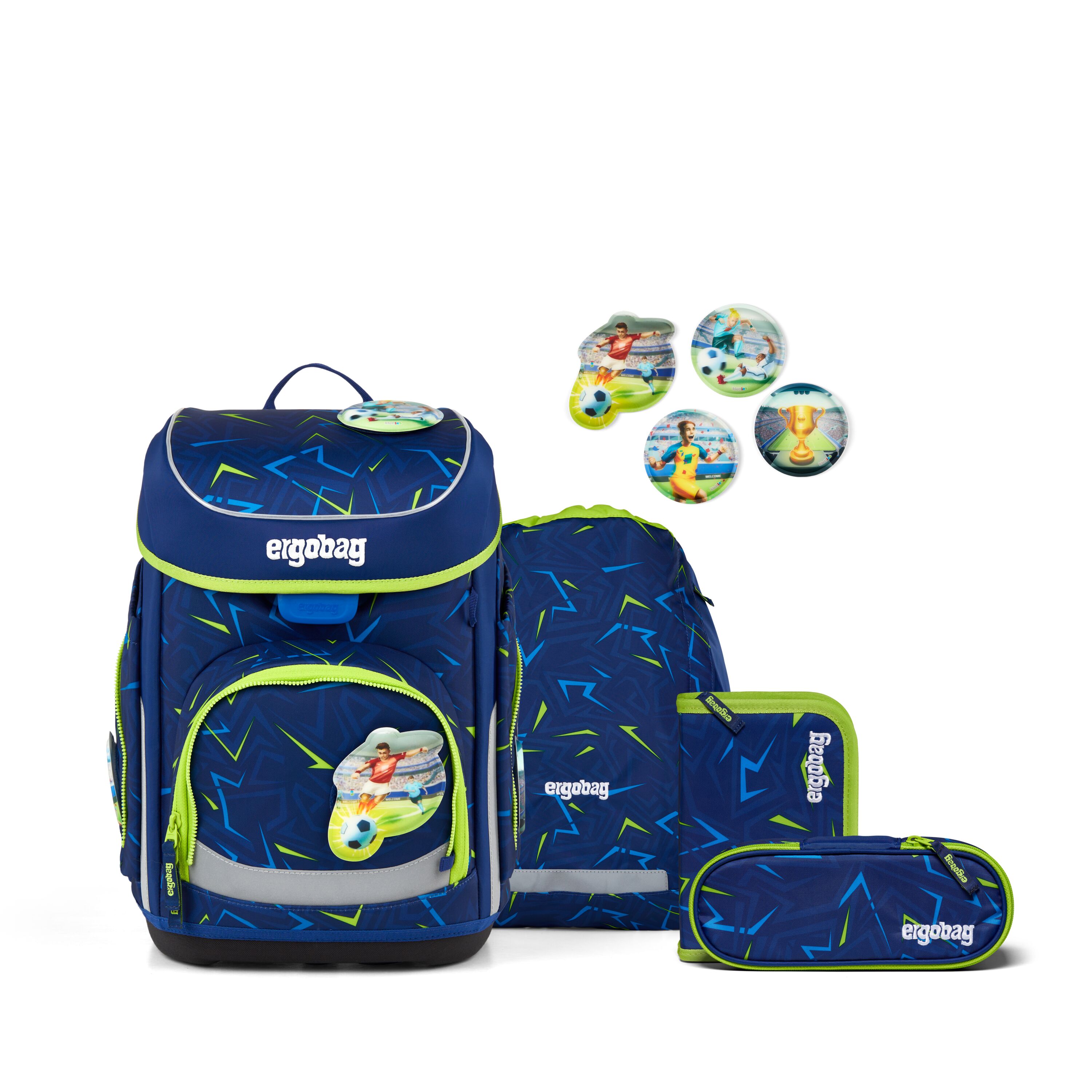 ergobag cubo Schulranzenset Spitzenreitbär - cubo (2026)