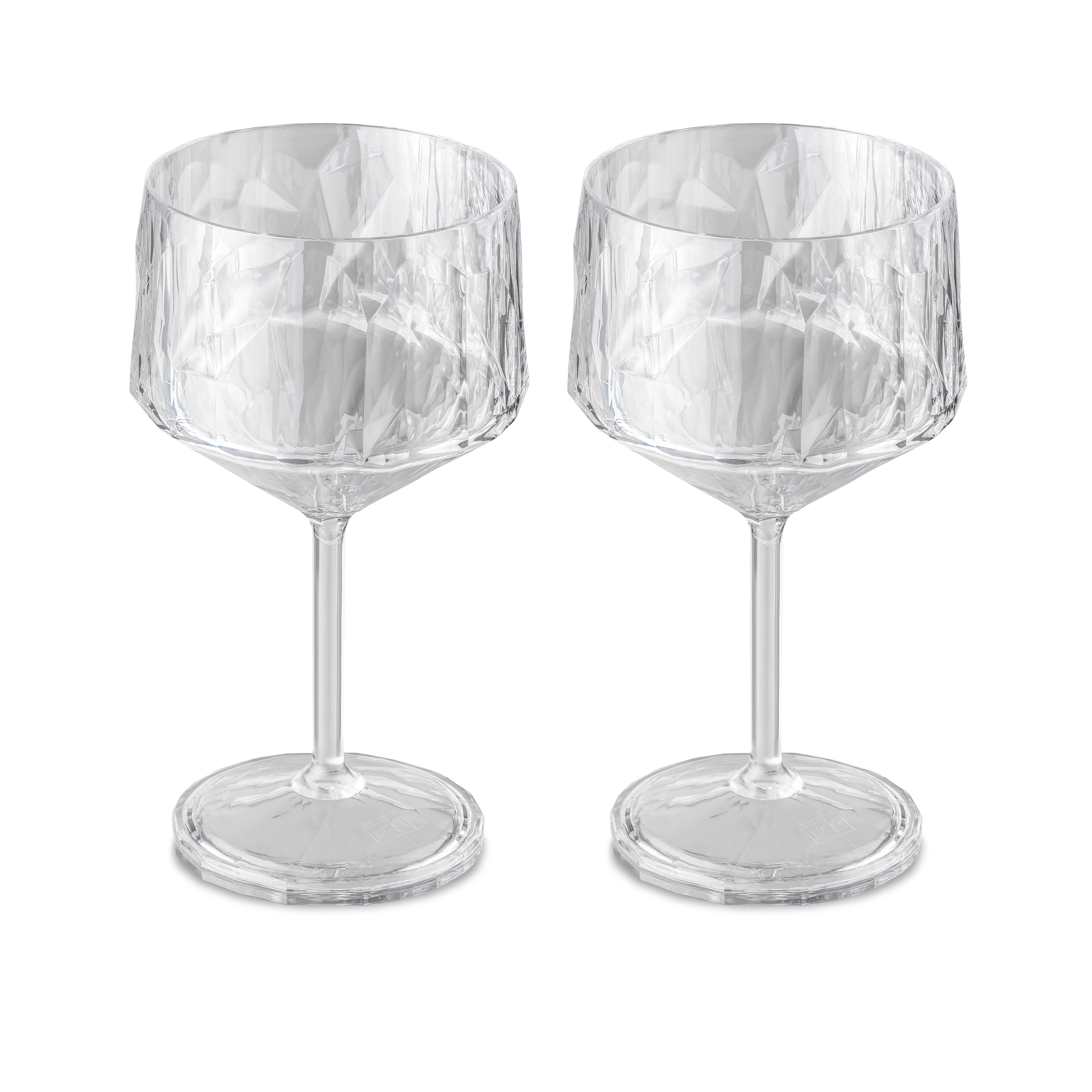 Superglas 400ml, crystal clear, 2er Set - bruchfest, spülmaschinengeeignet, 100% CO2-neutral
