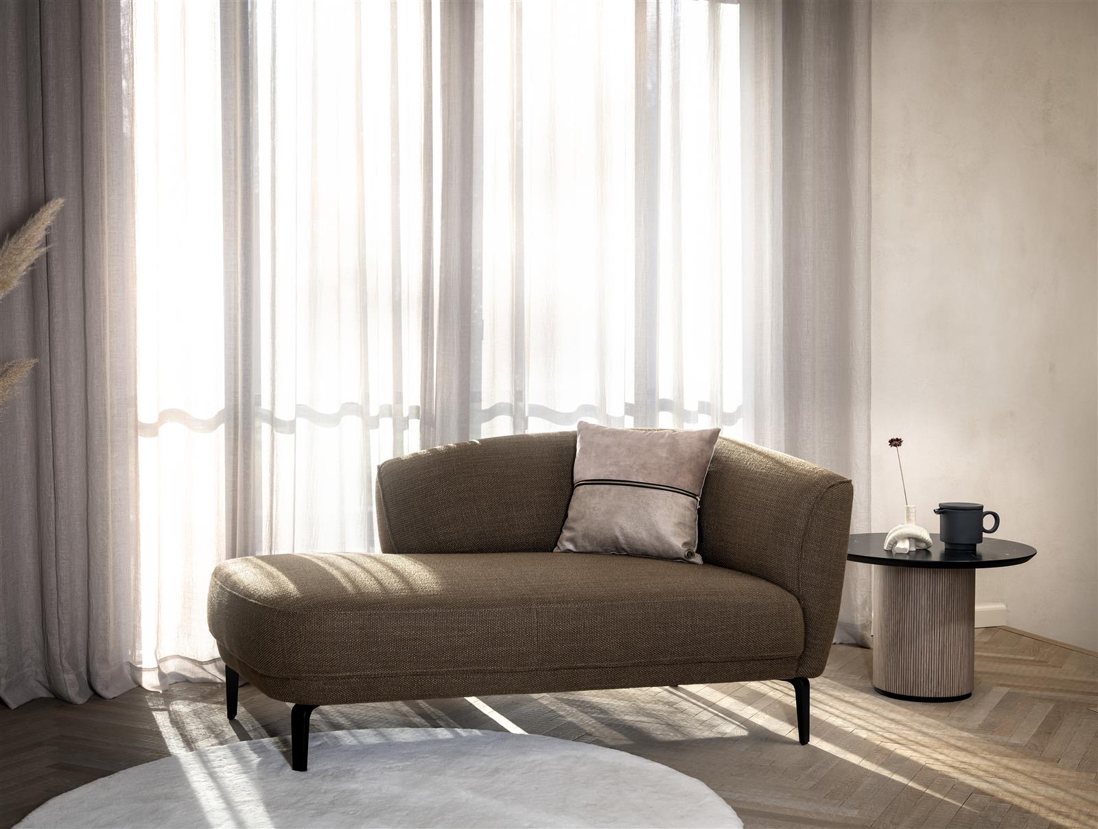 Couchtisch, HPL Marmeroptik onyx - Aramon - Xooon