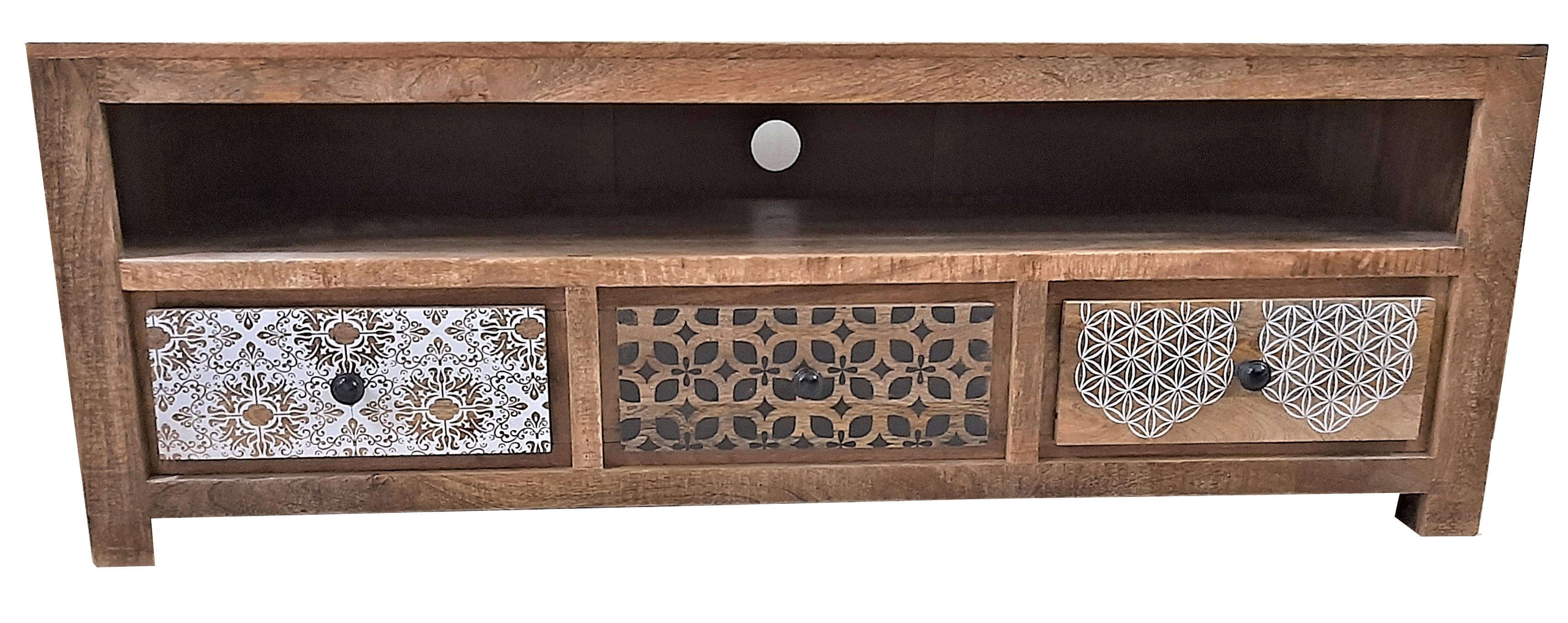 Lowboard, Mangoholz, ca.140cm breit - MyStyle 1008