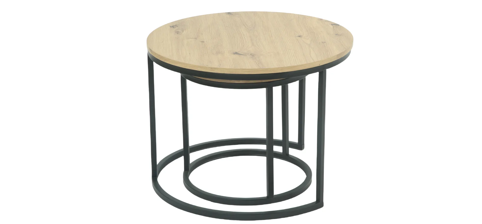 Couchtisch, 2-er Set, Artisan Eiche - MyStyle 1033