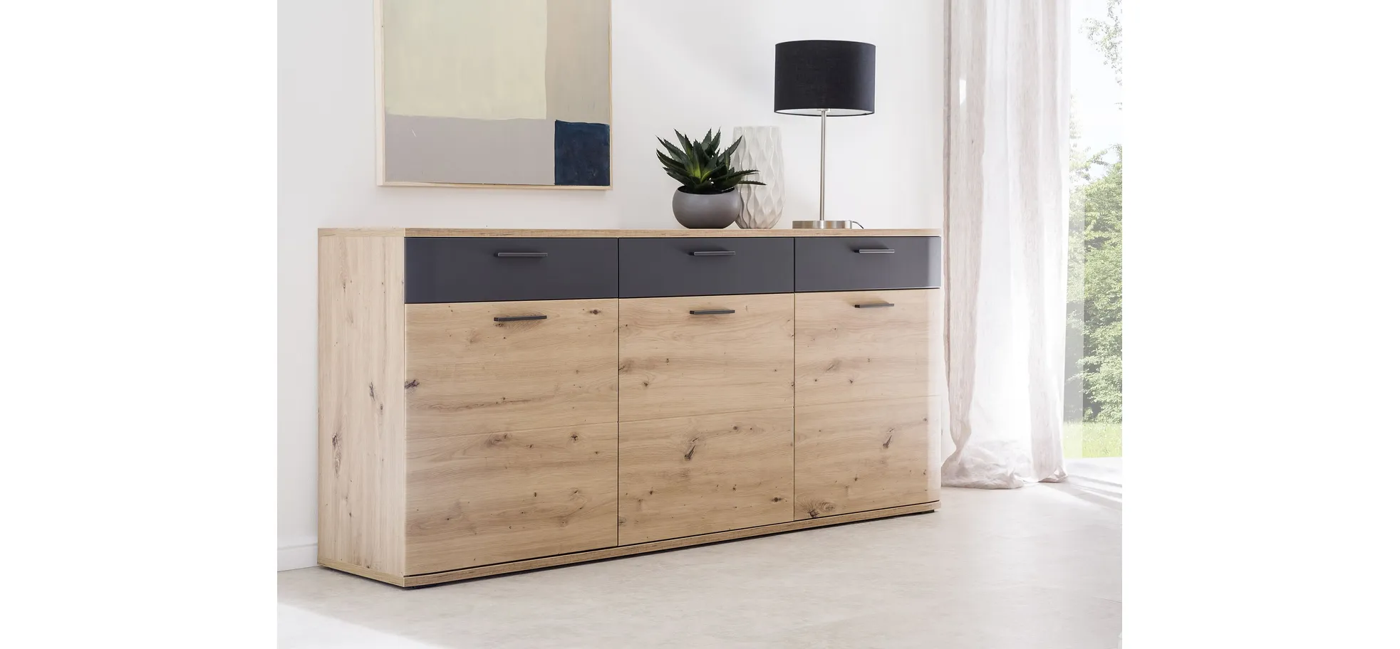 Sideboard - Balkeneiche