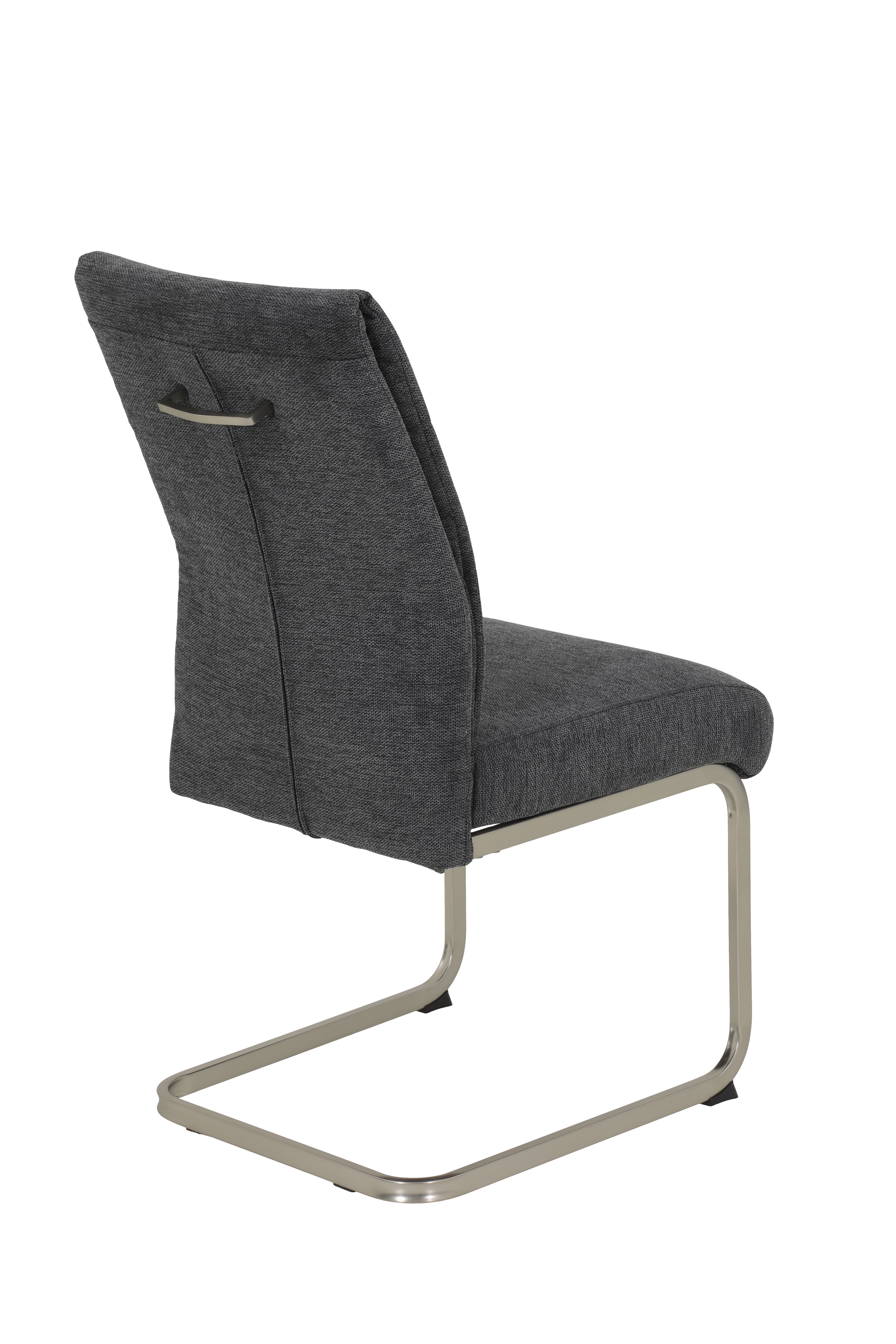 Schwingstuhl, Webstoff anthrazit - HEUSENSTAMM