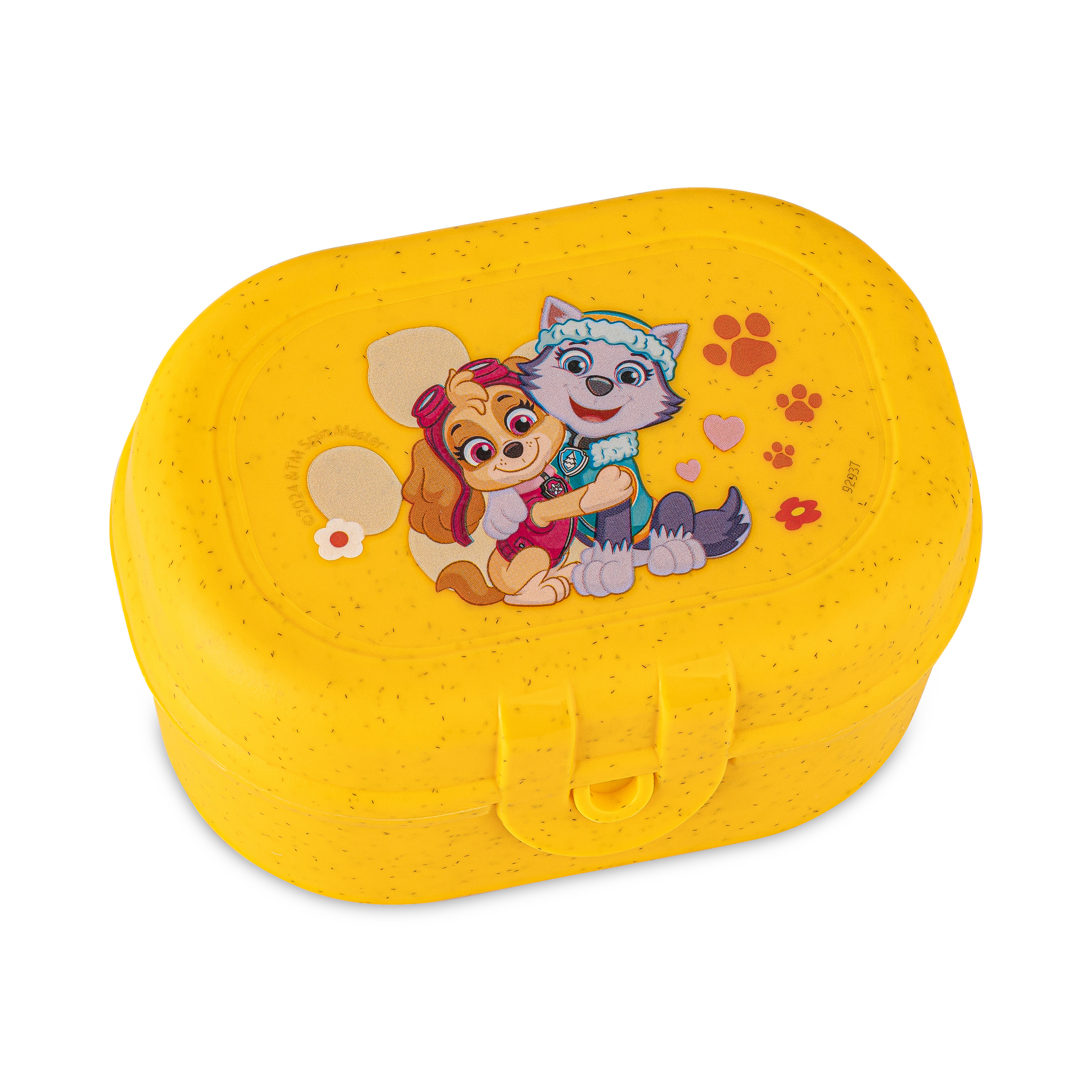 Snackbox, organic yellow paw patrol - kompakt, praktisch, CO2-neutral