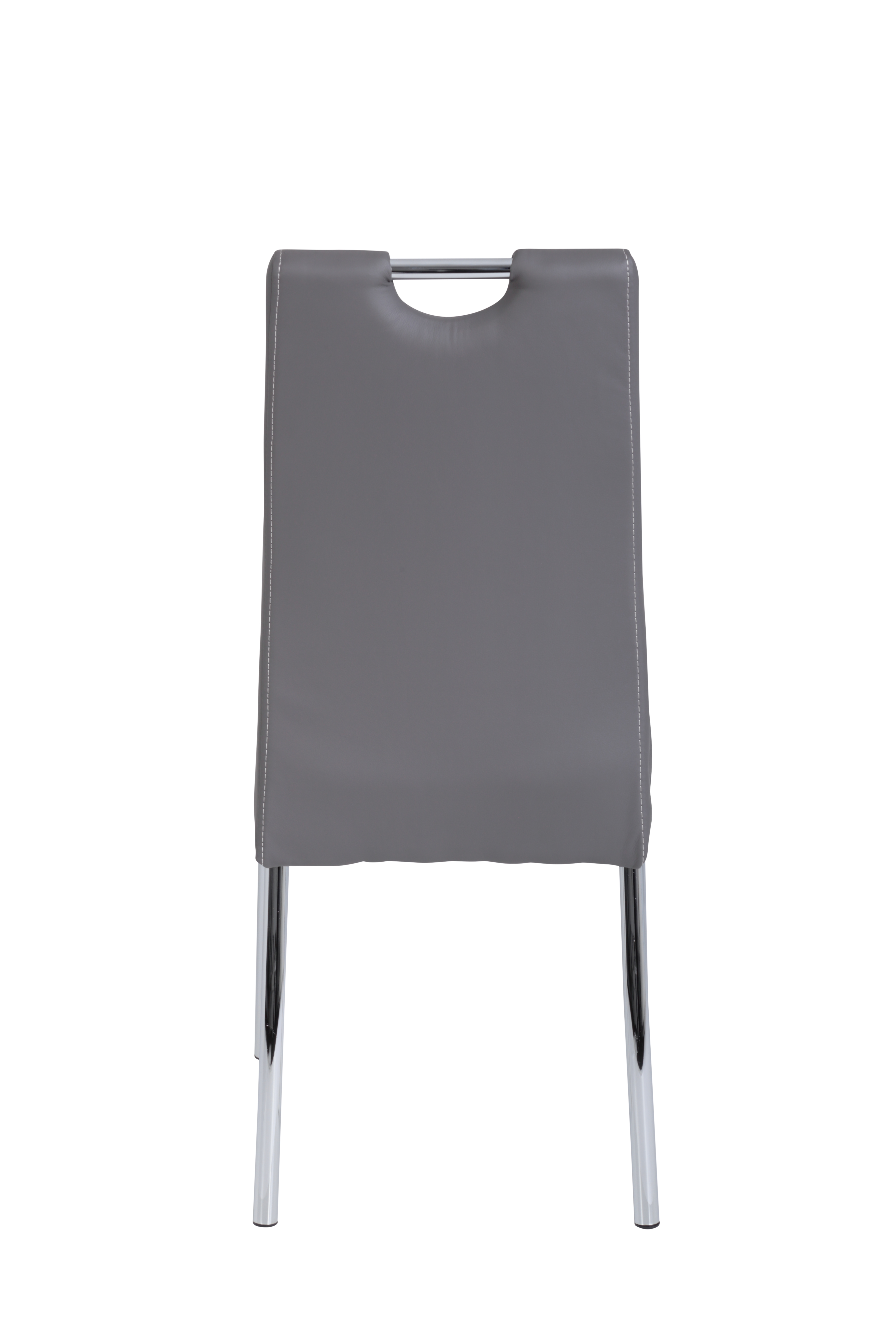 Stuhl, Kunstleder grau  - MYTOGO 66