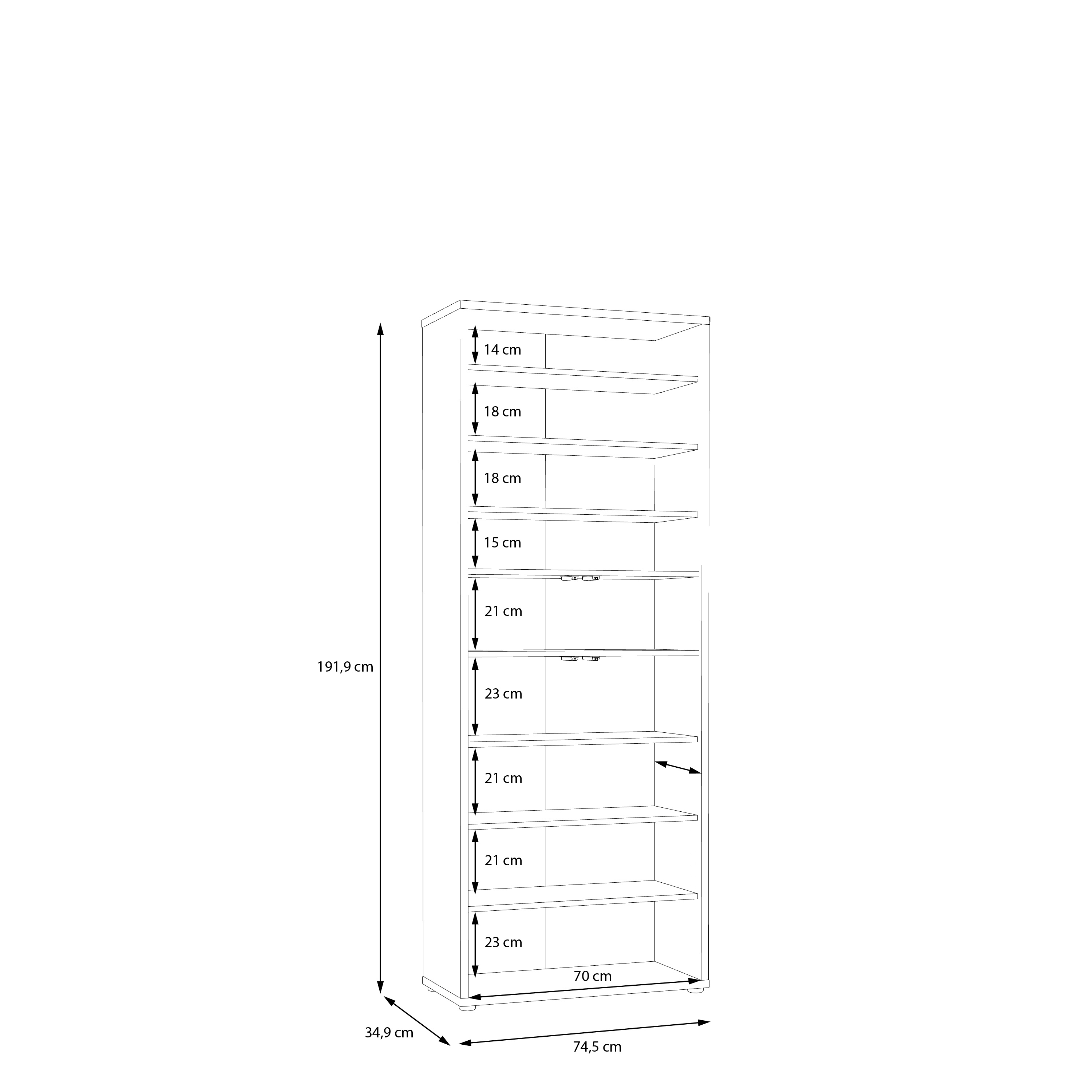 Schuhschrank, salbei - Faid