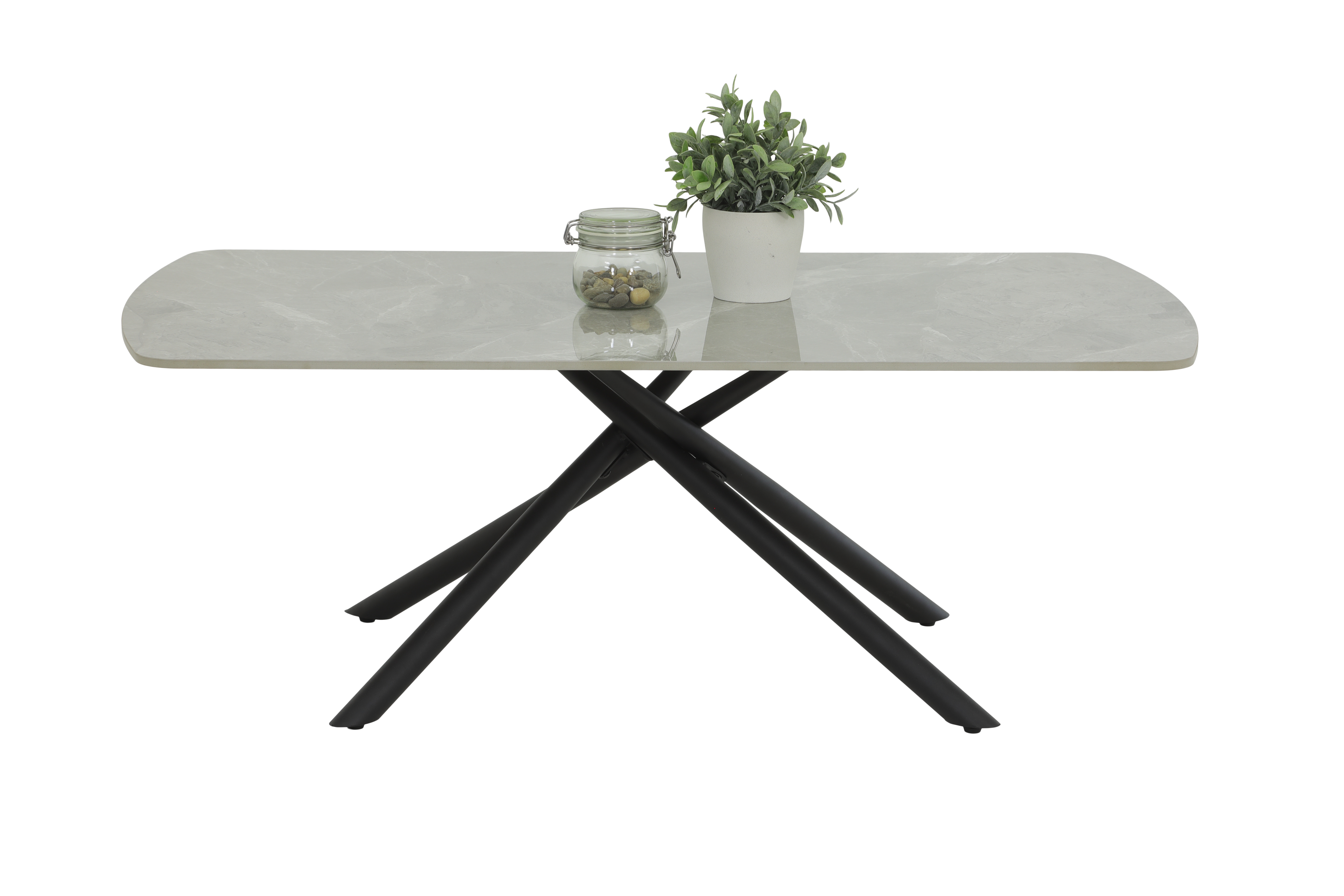 Couchtisch, marmoroptik grau - MyStyle 1032