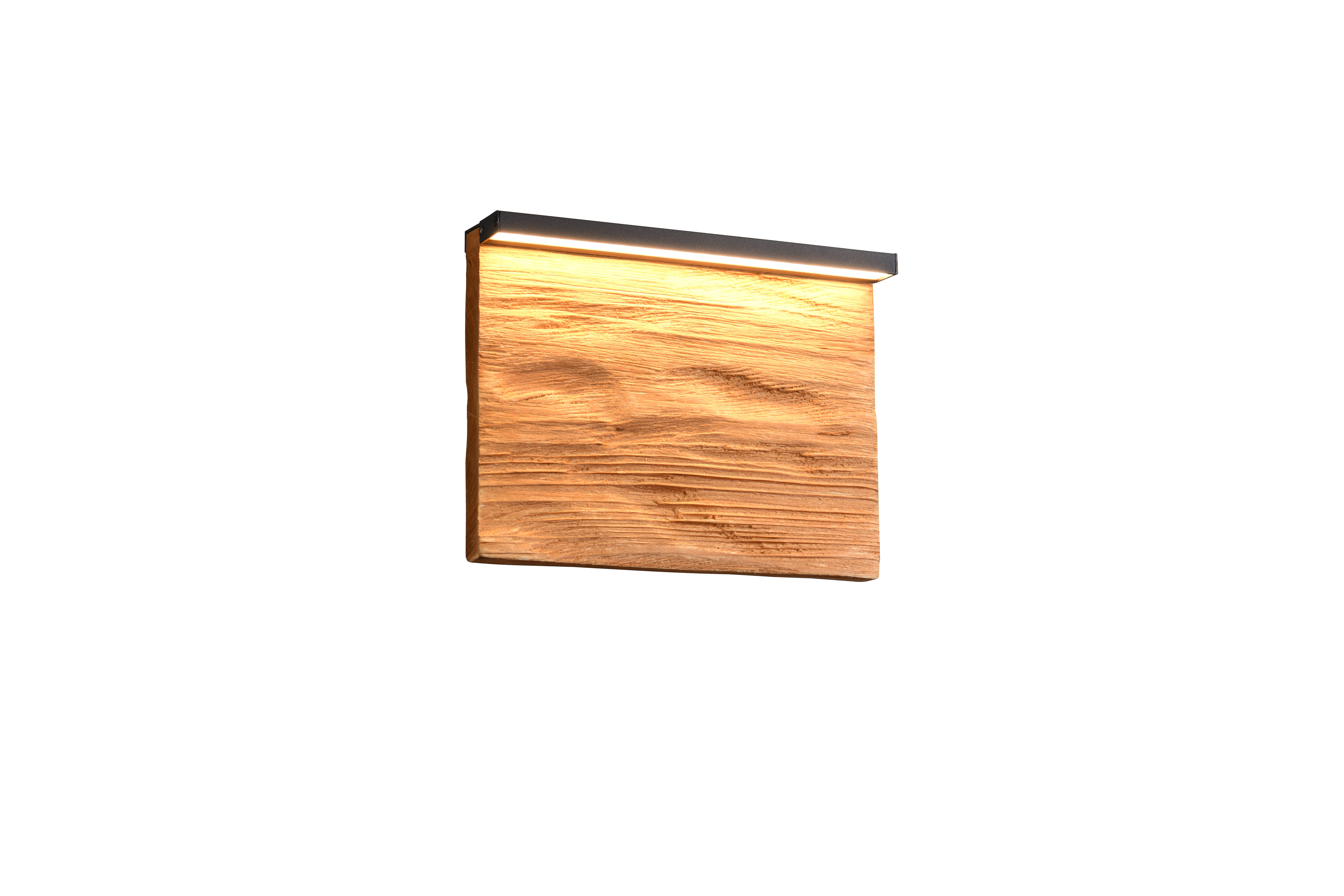 Wandleuchte Kalea - LED, 1flg., Naturholz, holzfarbig