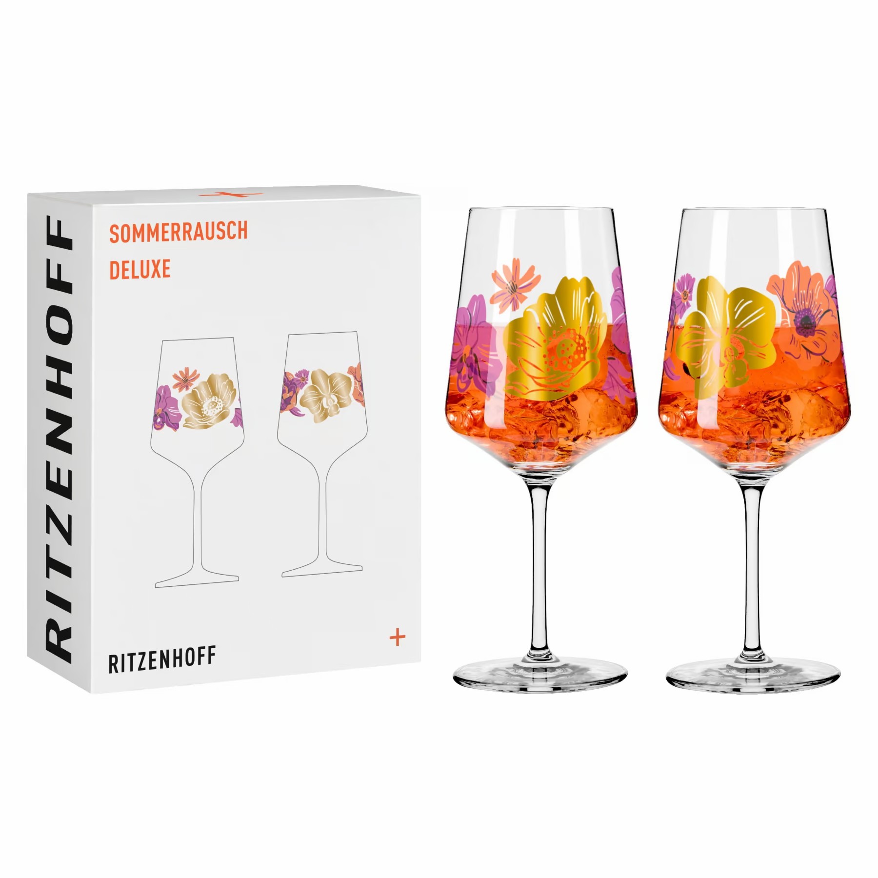 Ritzenhoff Sommerrausch Deluxe Aperitifgläser - 2-er Set