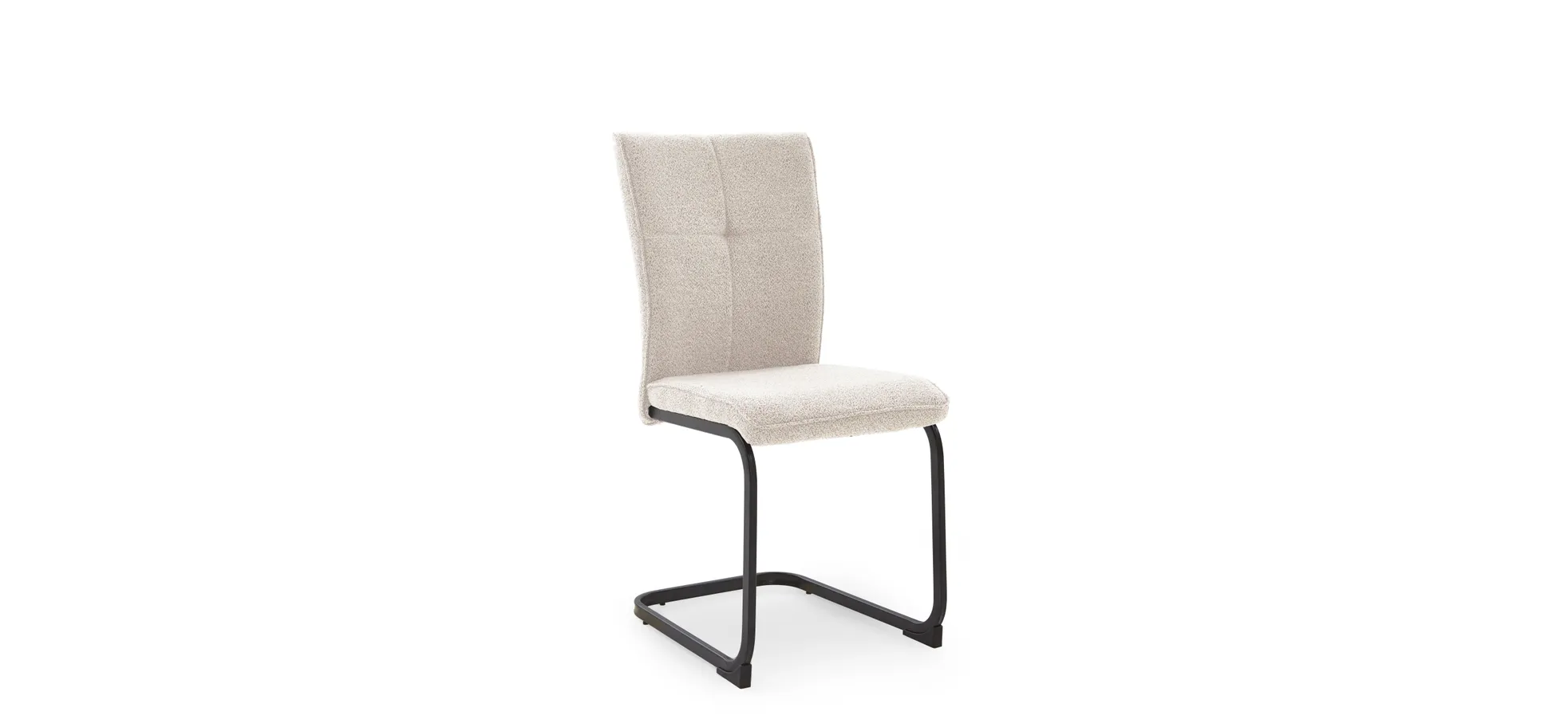 Stuhl - Stoff, Creme