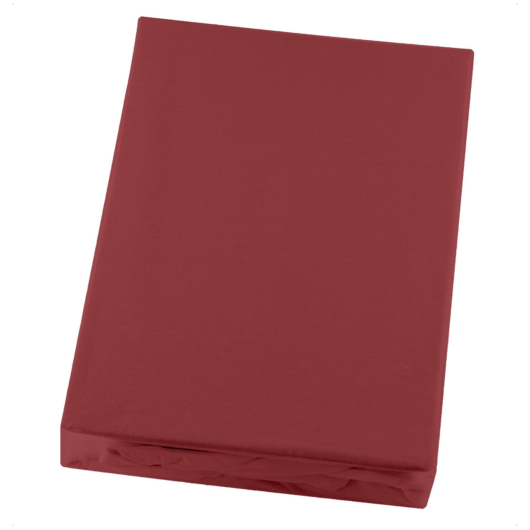 Spannbetttuch Casea Natürlich Madrid - 130x220cm, Kastanie (Chianti)