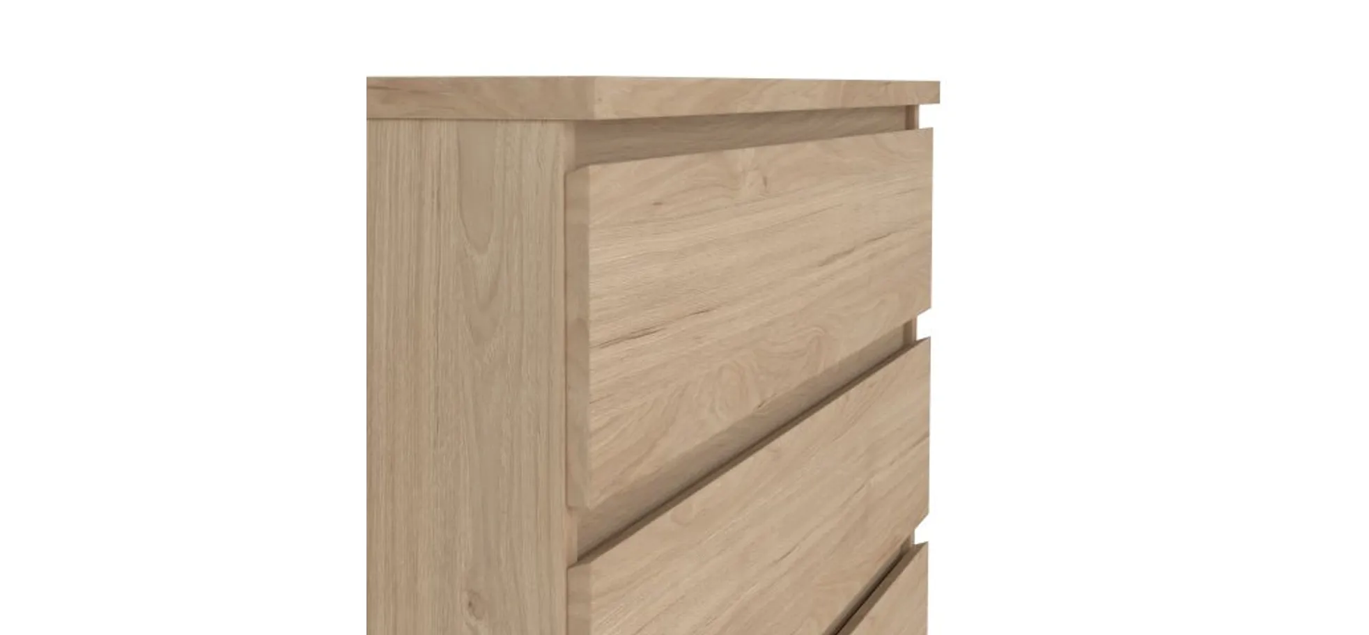 Kommode - B ca. 77 cm, Jackson Hickory Nachbildung