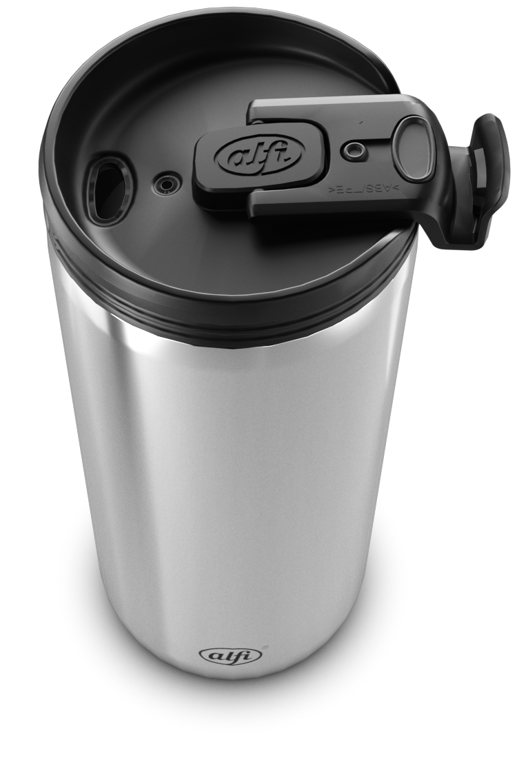 Isolier-Trinkbecher, ca. 0,4l Edelstahl - ISO Coffee Mug