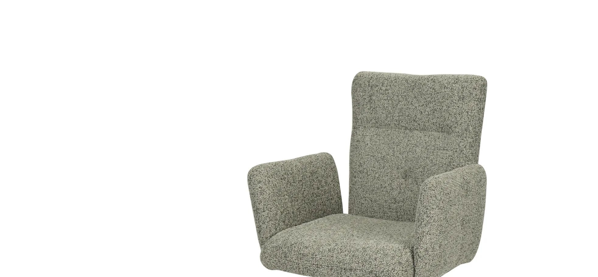 Armlehnstuhl, Stoff schlamm - Mylene