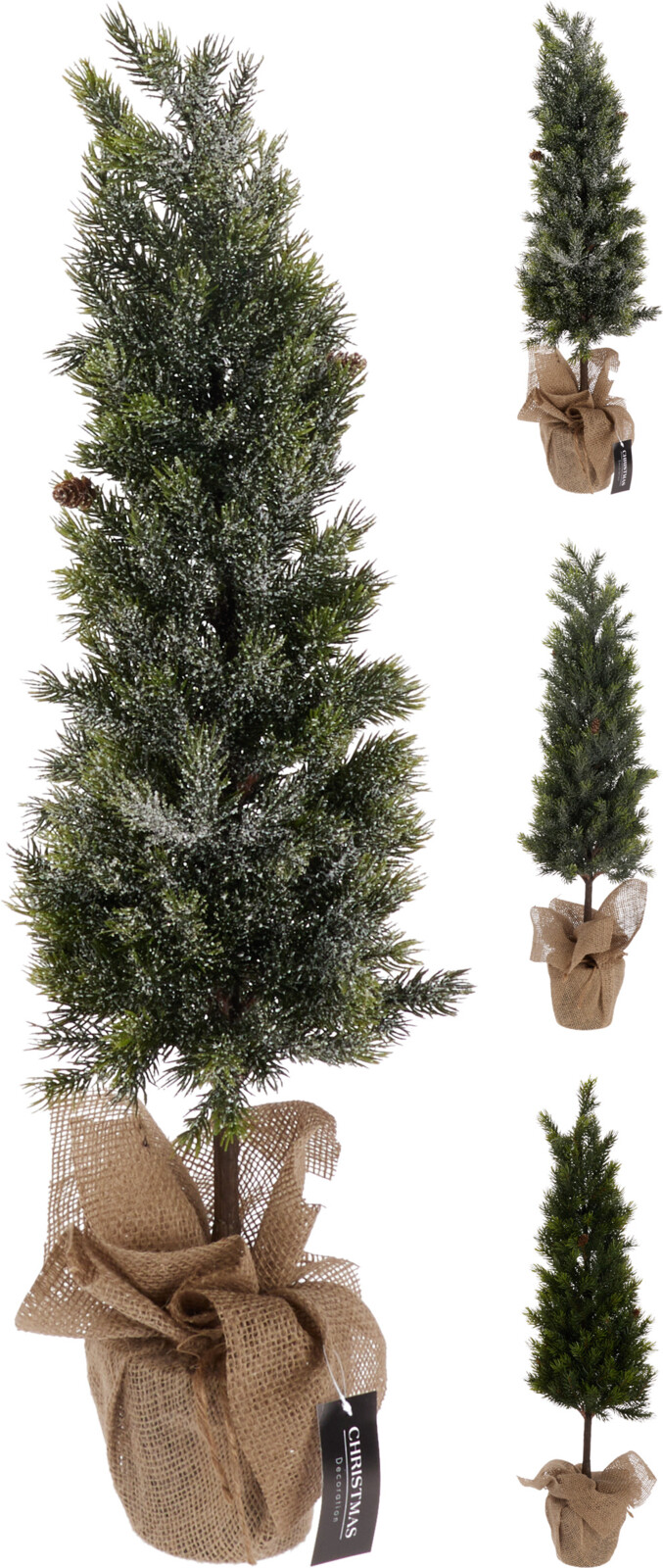 Tannenbaum im Jutetopf, ca. 80cm - 