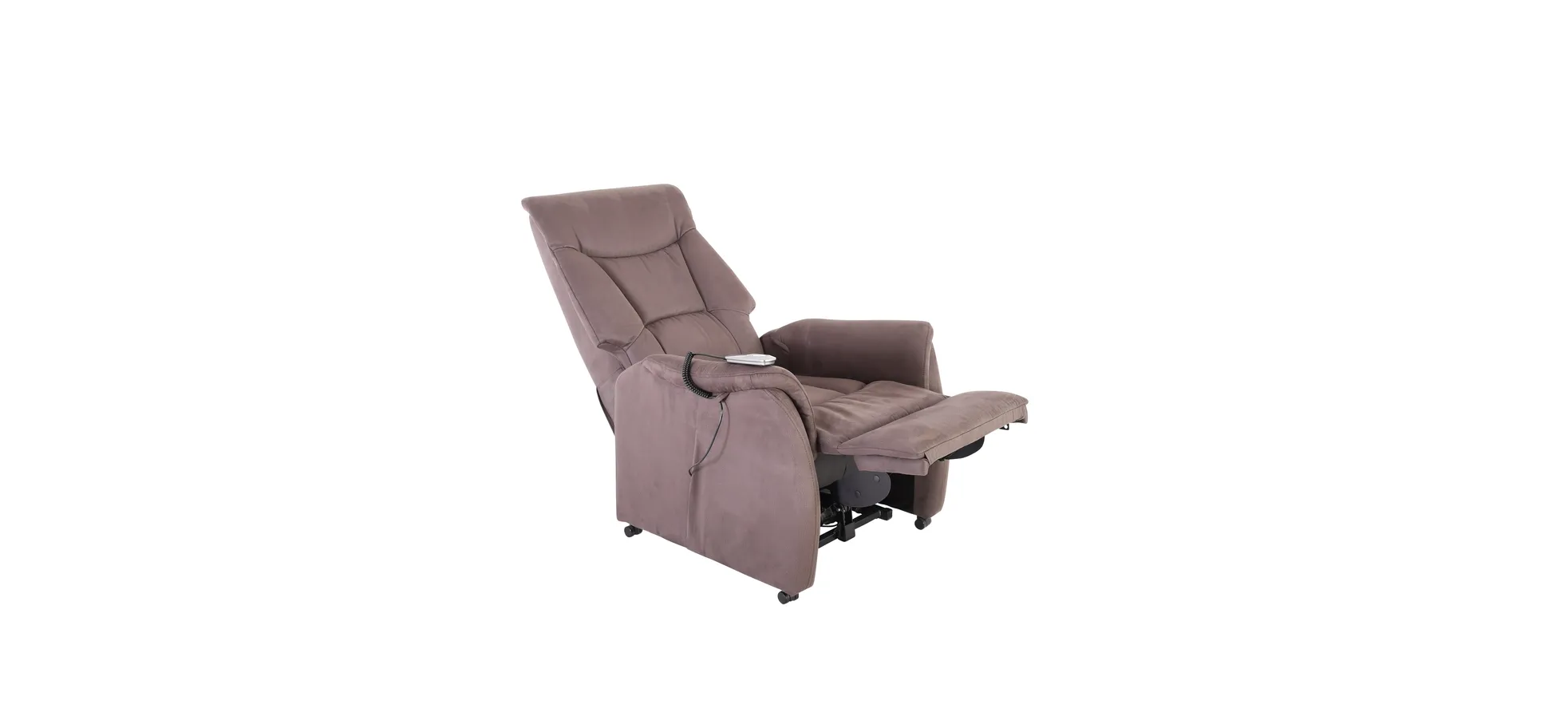 TV-Sessel MALEK - Aufstehhilfe, Relaxfunktion, Kopfteilverstellung, Stoff, Braun TV-Sessel MALEK - Aufstehhilfe, Relaxfunktion, Kopfteilverstellung, Stoff, Braun