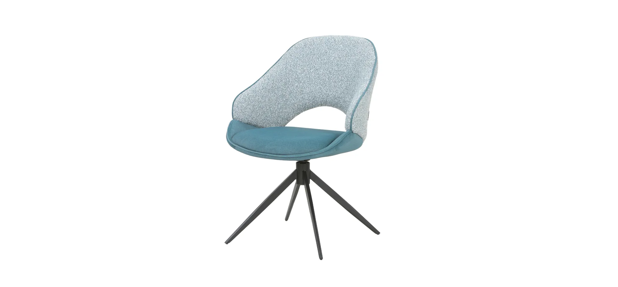 Vierfußstuhl, blau - Meriem