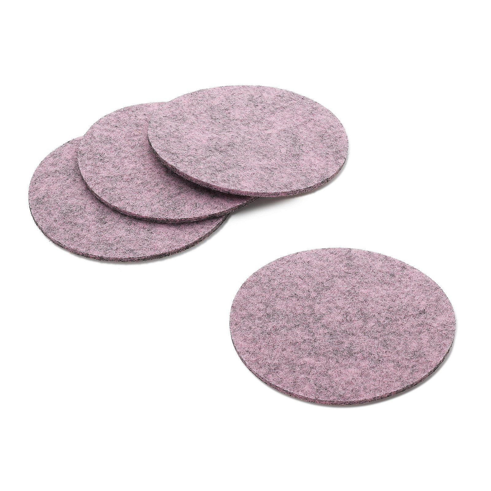 Untersetzer Alia 0,4x10 cm - Filz rose