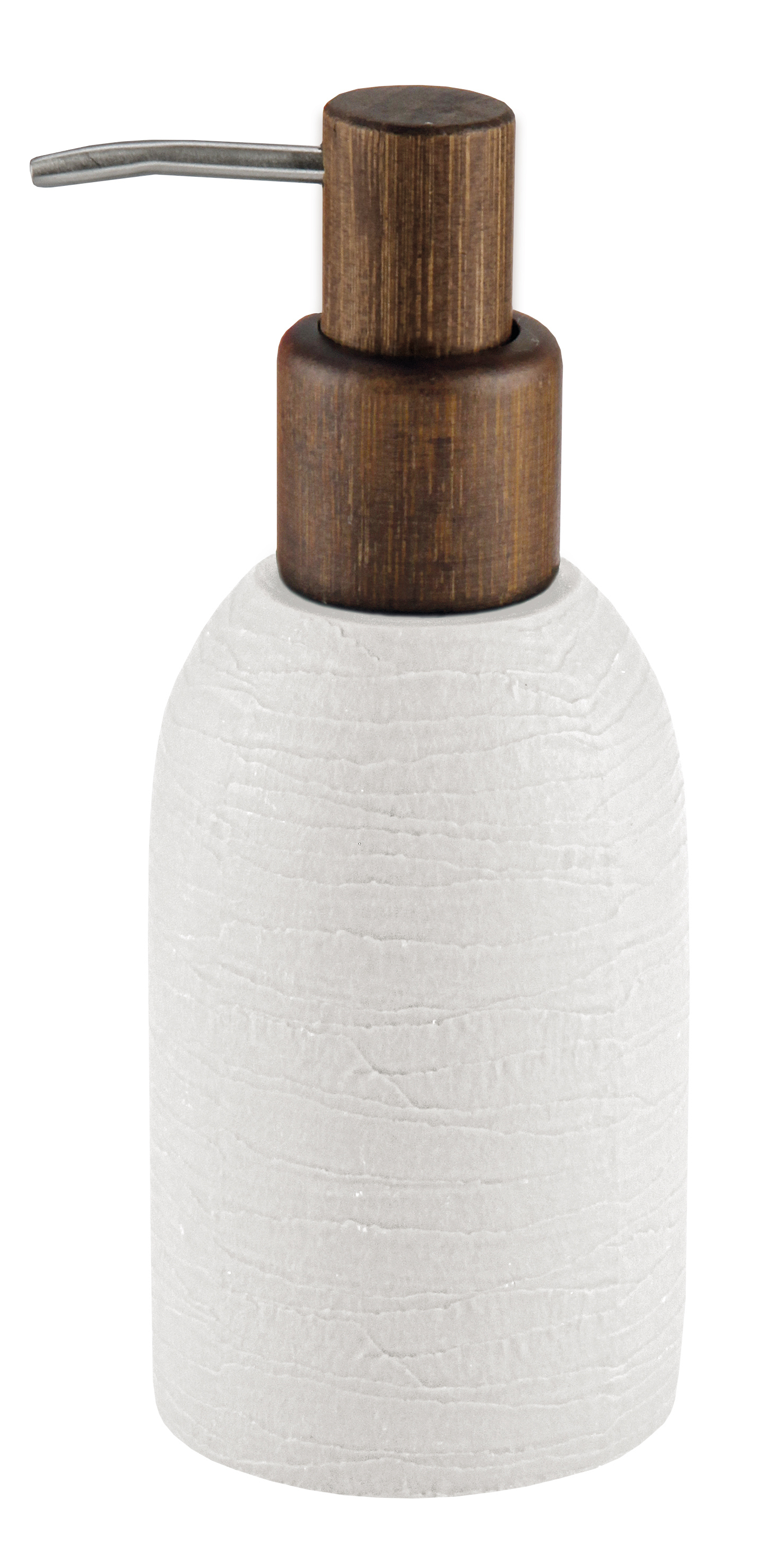 Seifenspender, Harper, Auster - Polyresin/Bambus