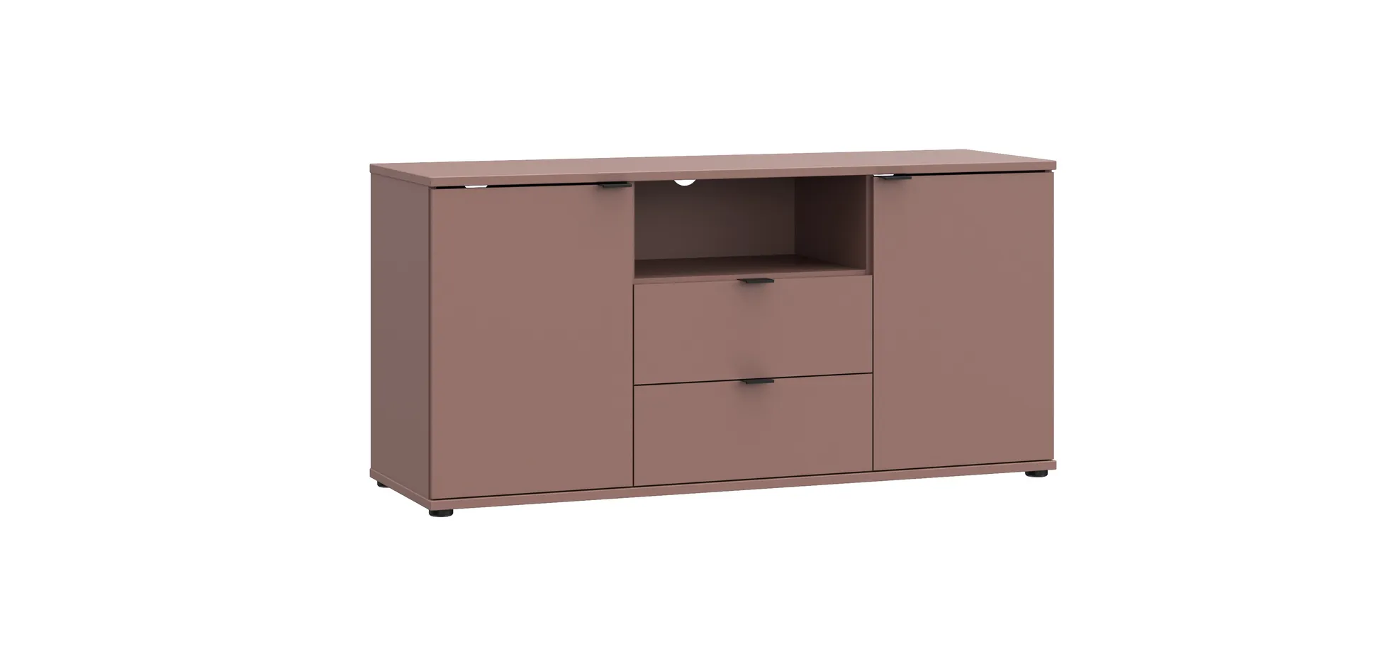 TV-Unterschrank, Terracotta  - Finella