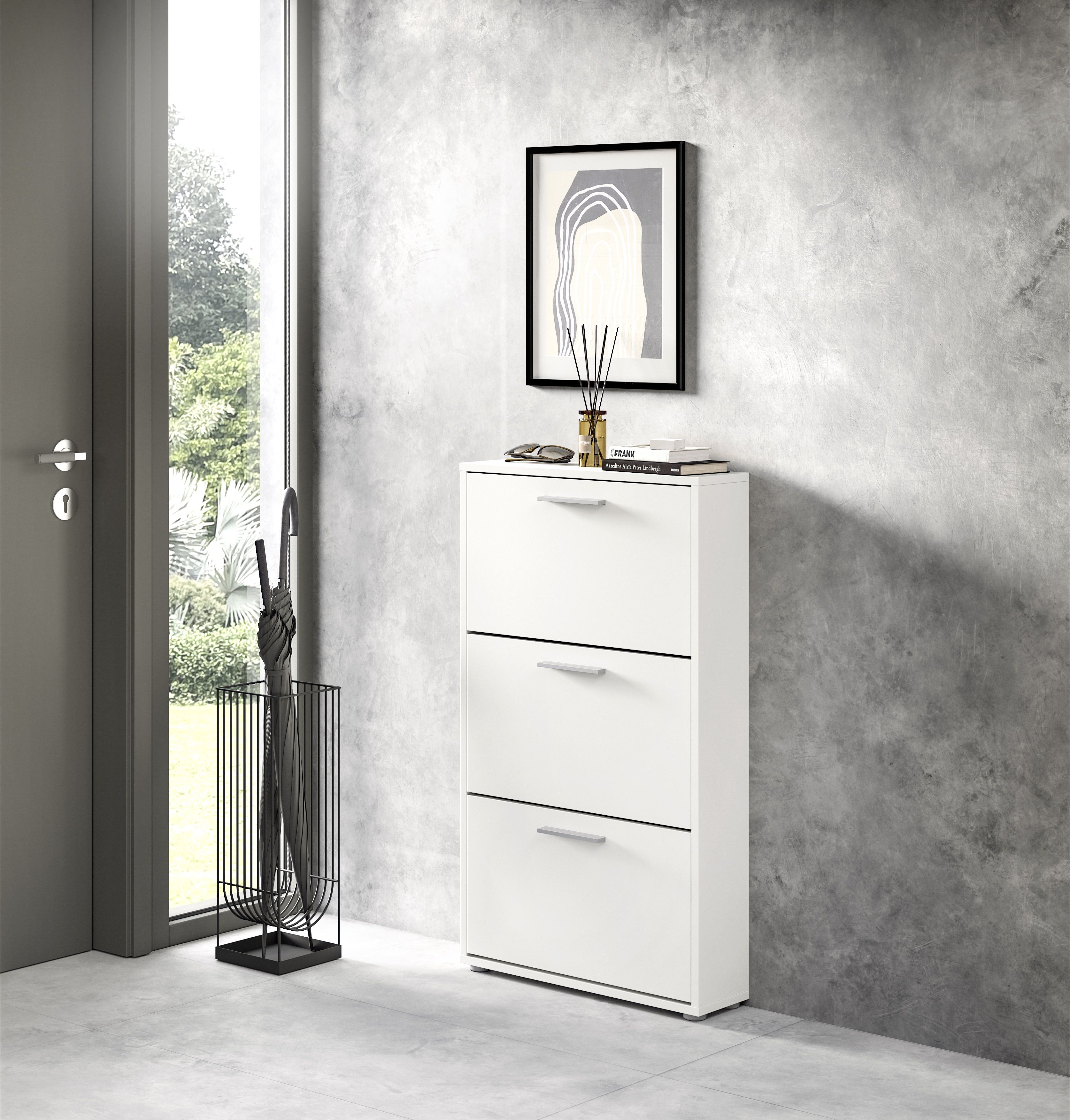 Schuhkipper, weiß Dekor - MyStyle 6018