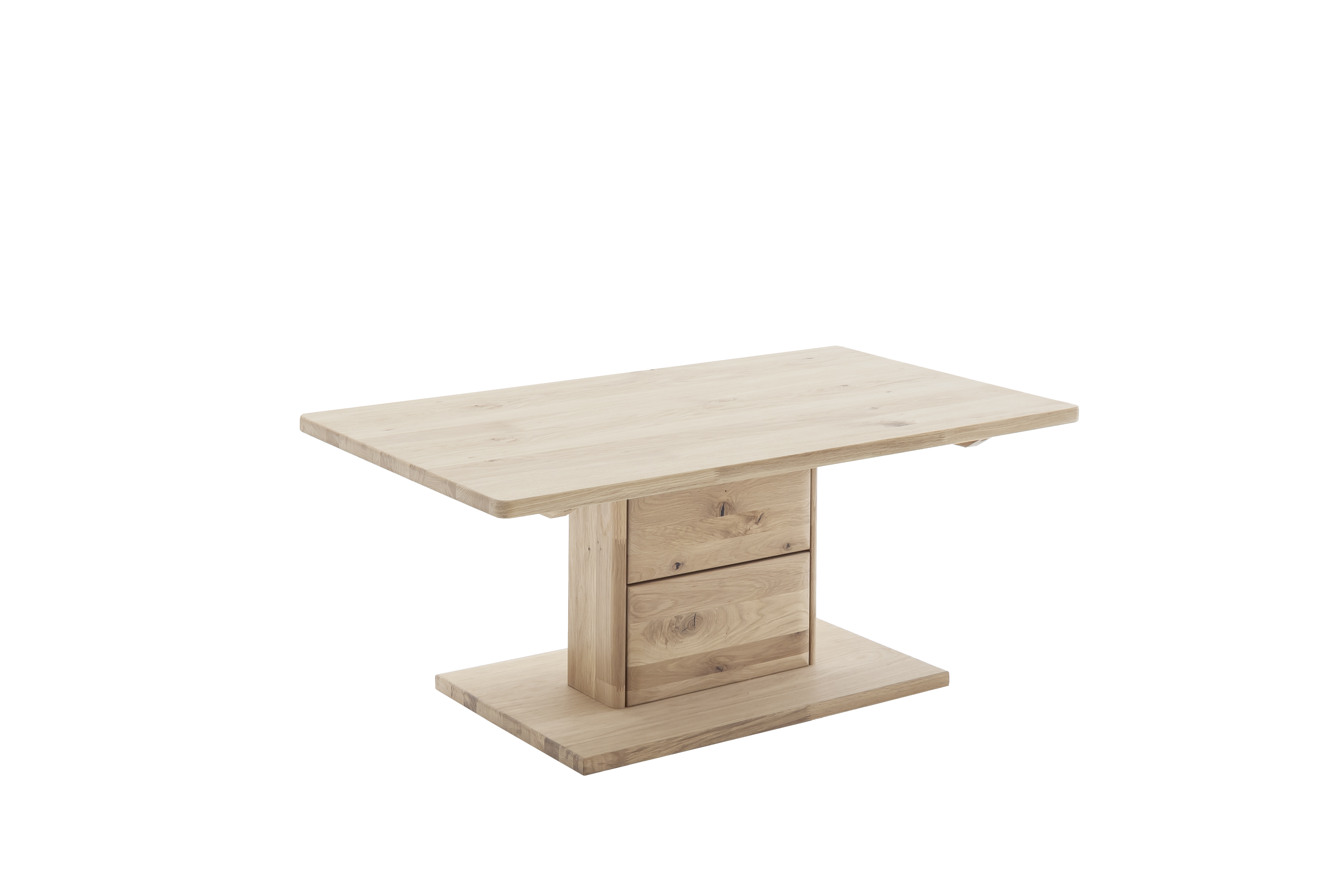 Couchtisch, Balkeneiche  - KS25 Trebi