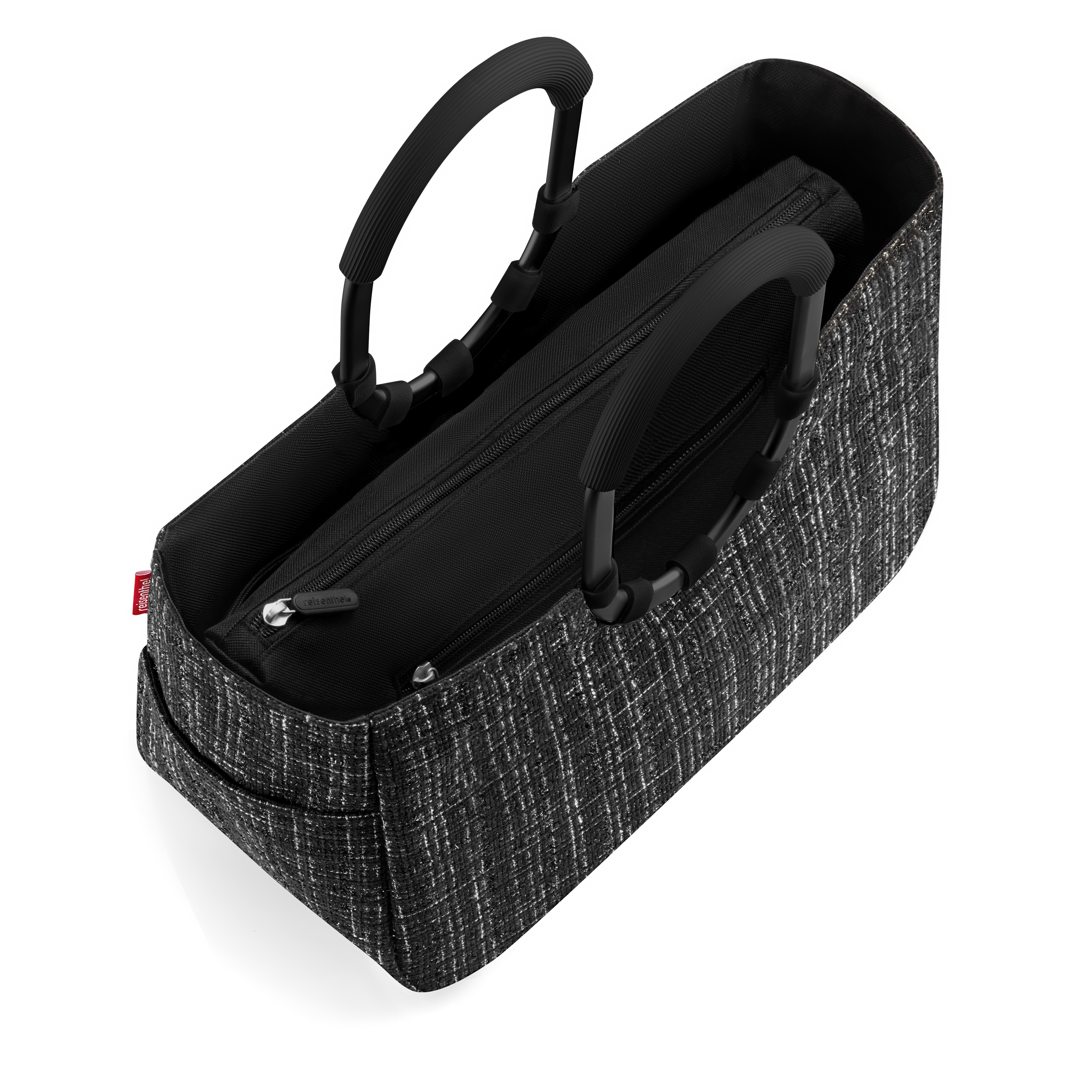 reisenthel, loopshopper M - bouclé black
