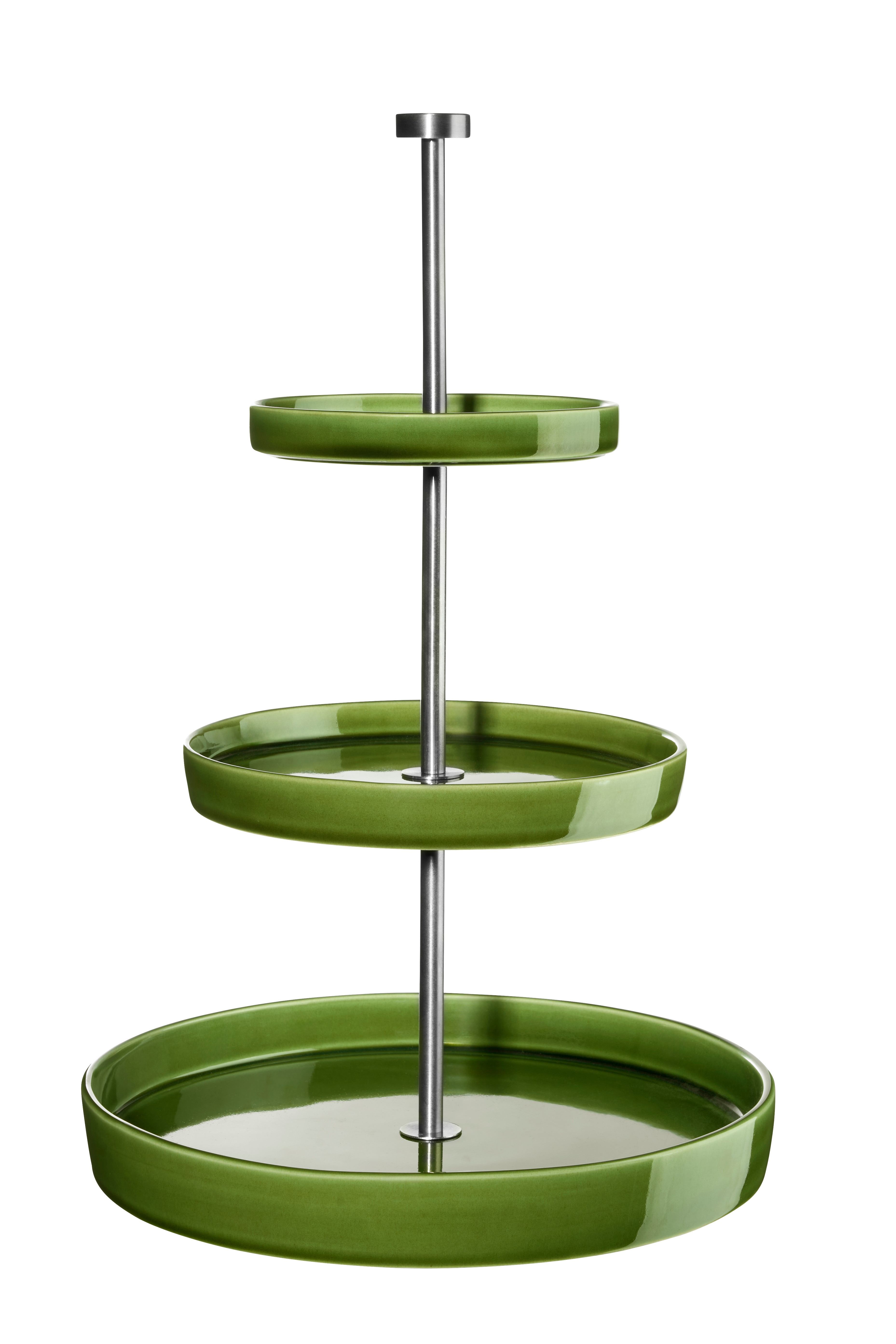 ASA Etagere, 3-stufig, verde - Höhe ca. 41 cm
