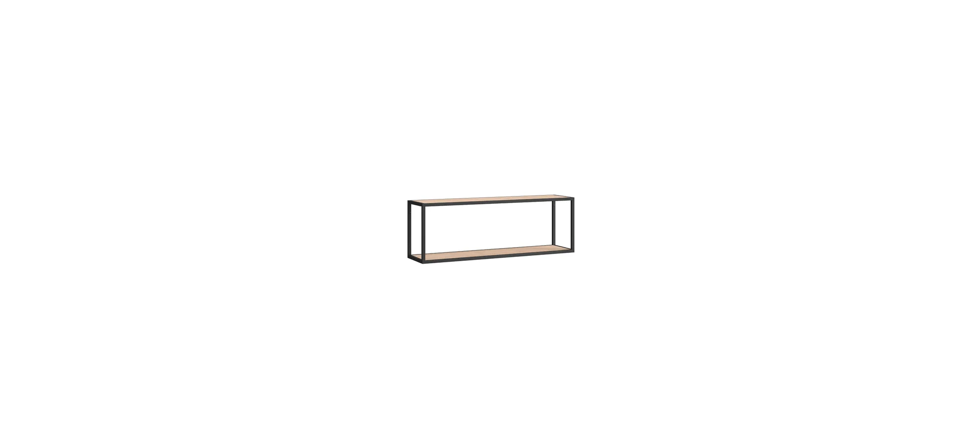Wandboard - B ca. 100 cm, Metall