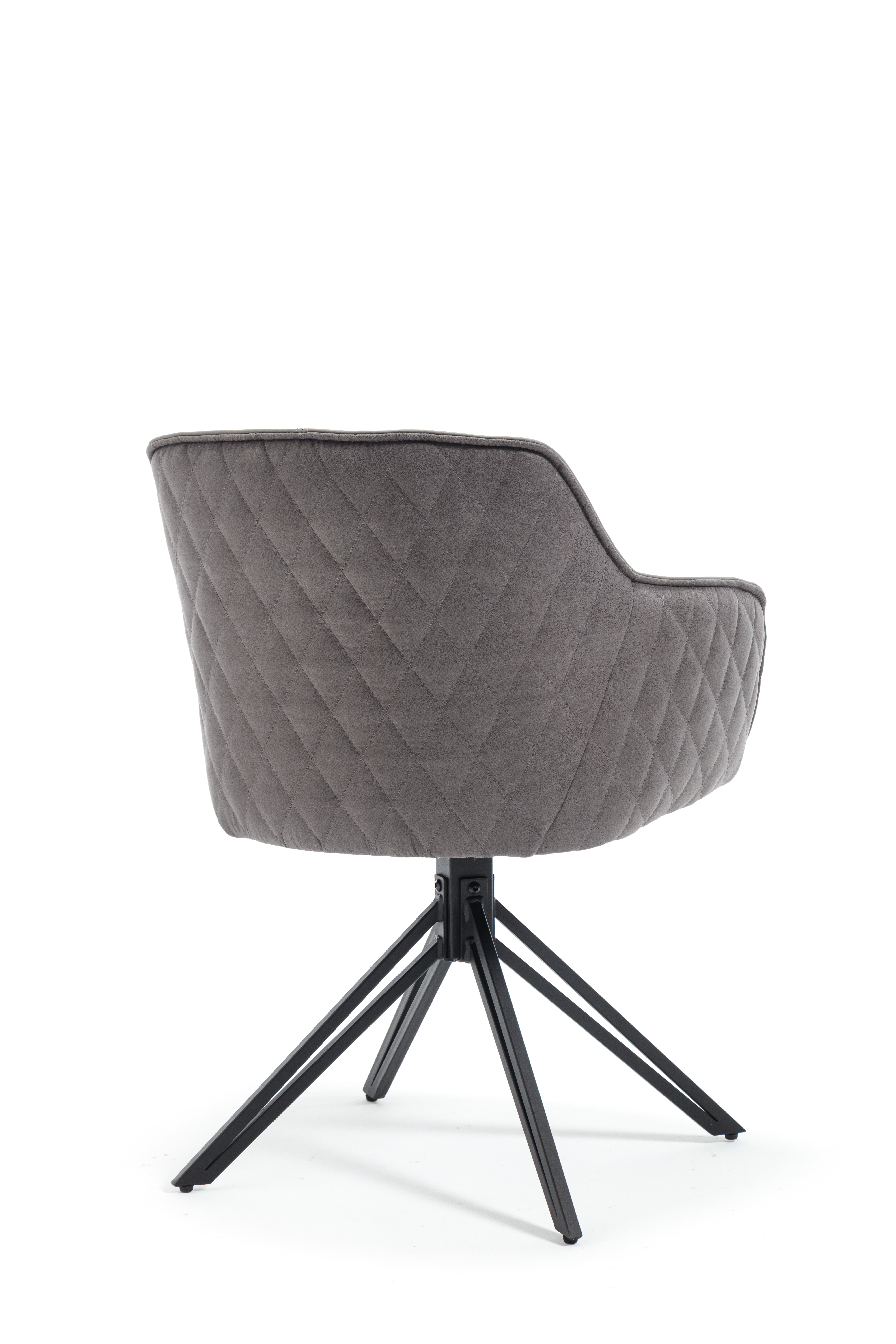 Armlehnstuhl, grau/schwarz - MyStyle 4022