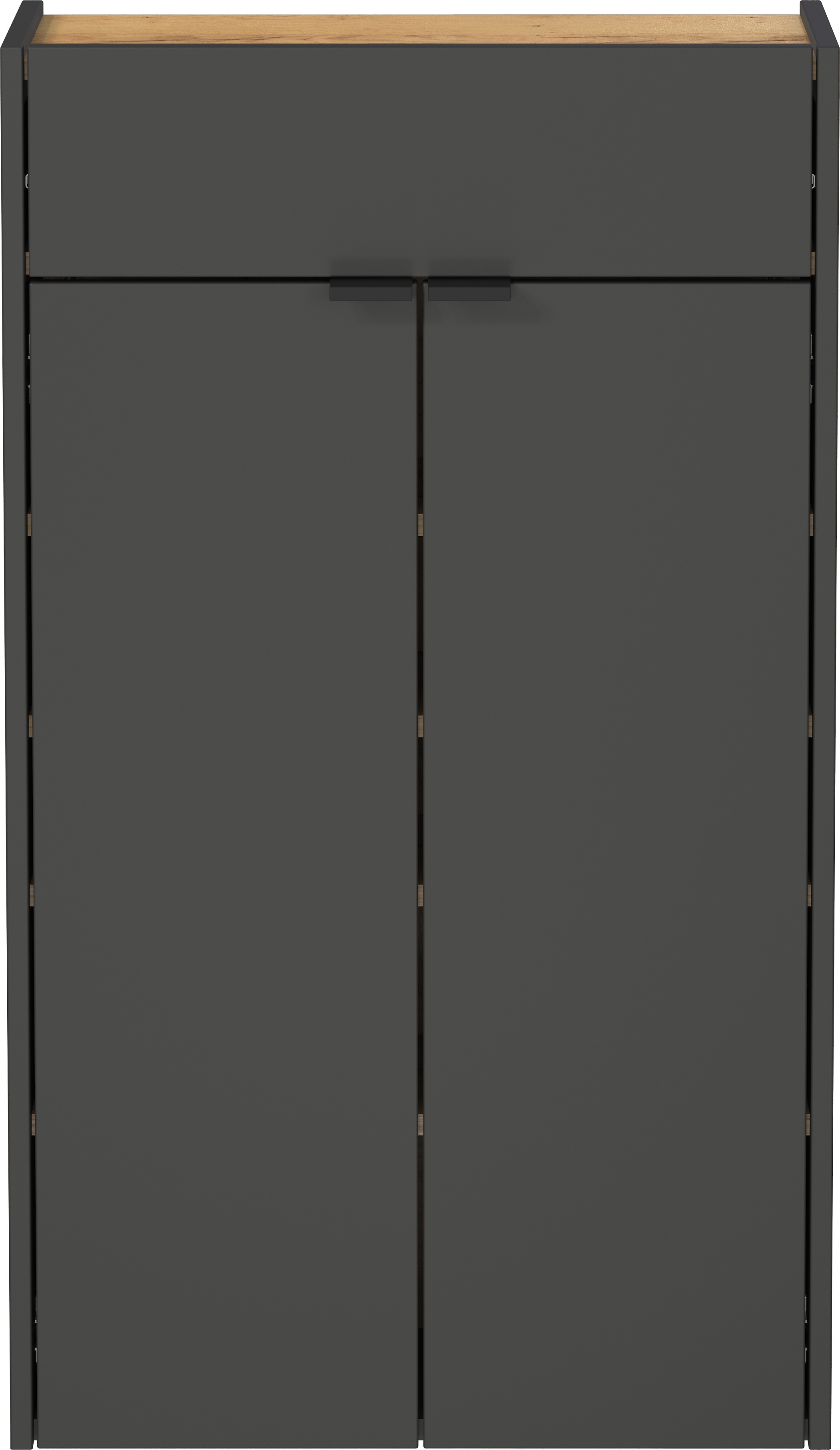 Mehrzweckschrank 2-türig, graphit - MYTREND 364