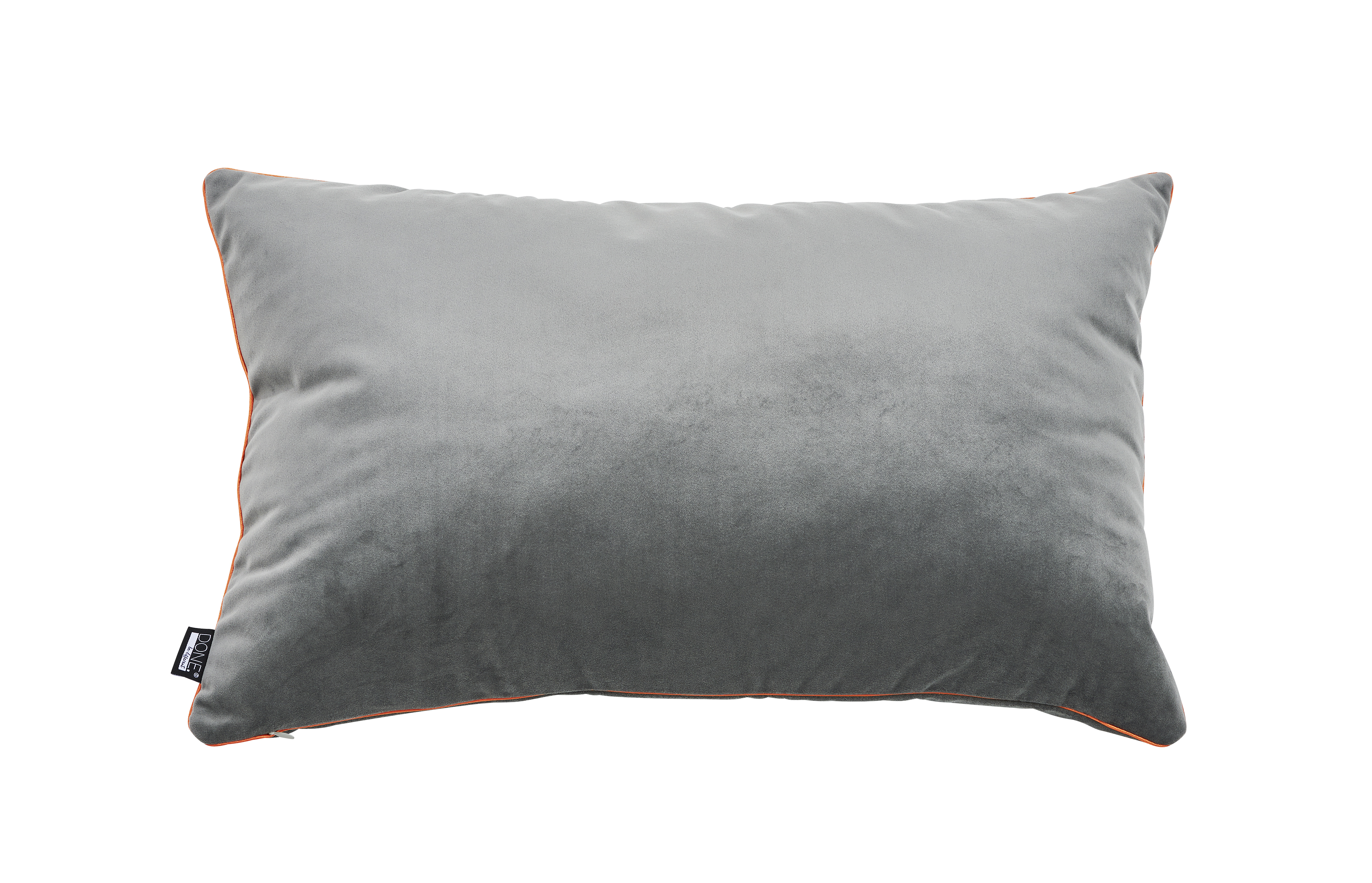 Kissenhülle VIBE 40x60cm anthracite/orange - 