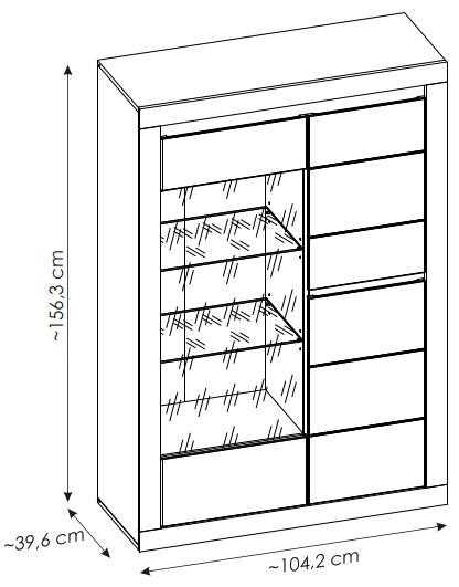 Vitrine, Cashmir - Wilmar
