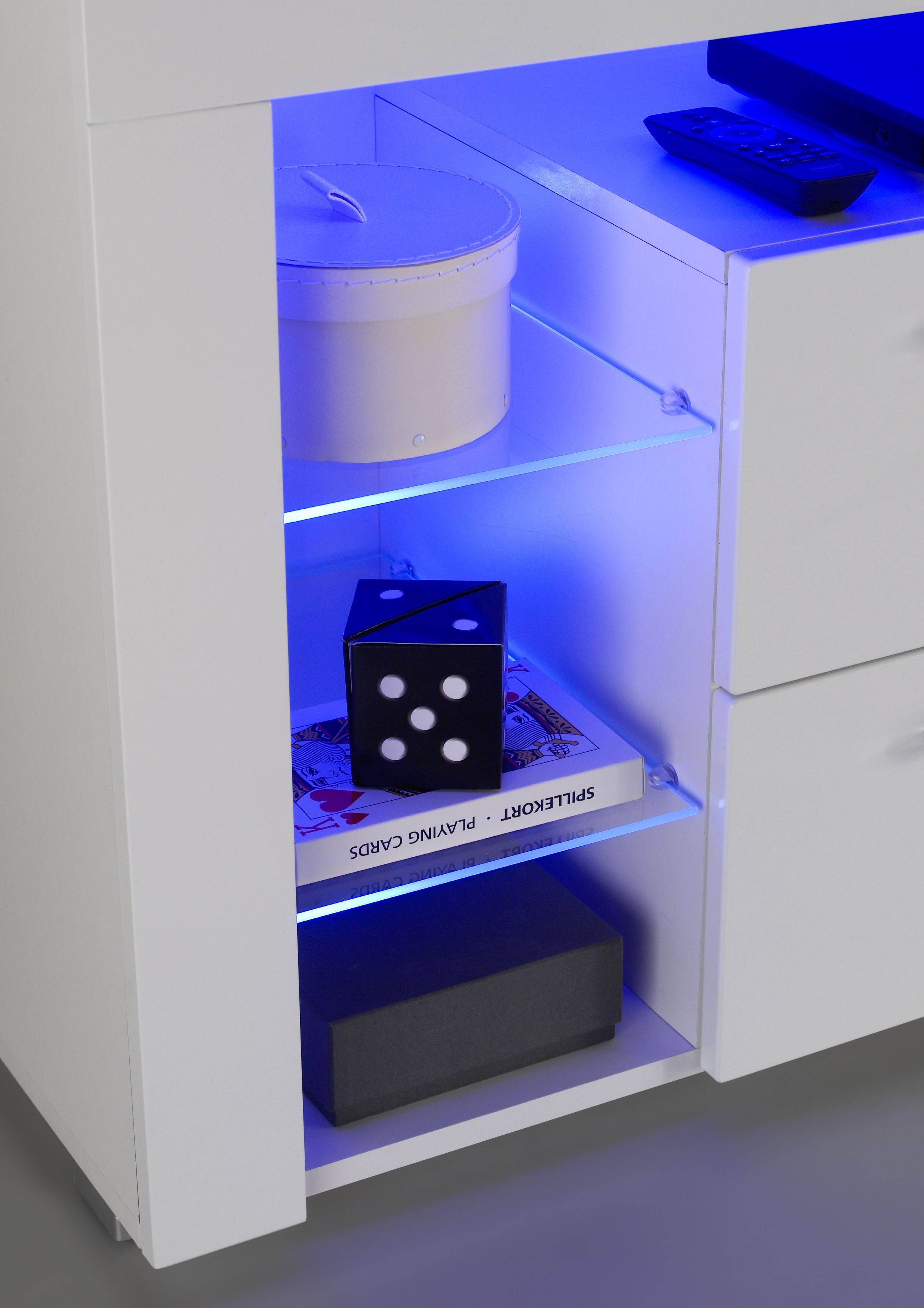 TV Lowboard, weiß - MyStyle 1044