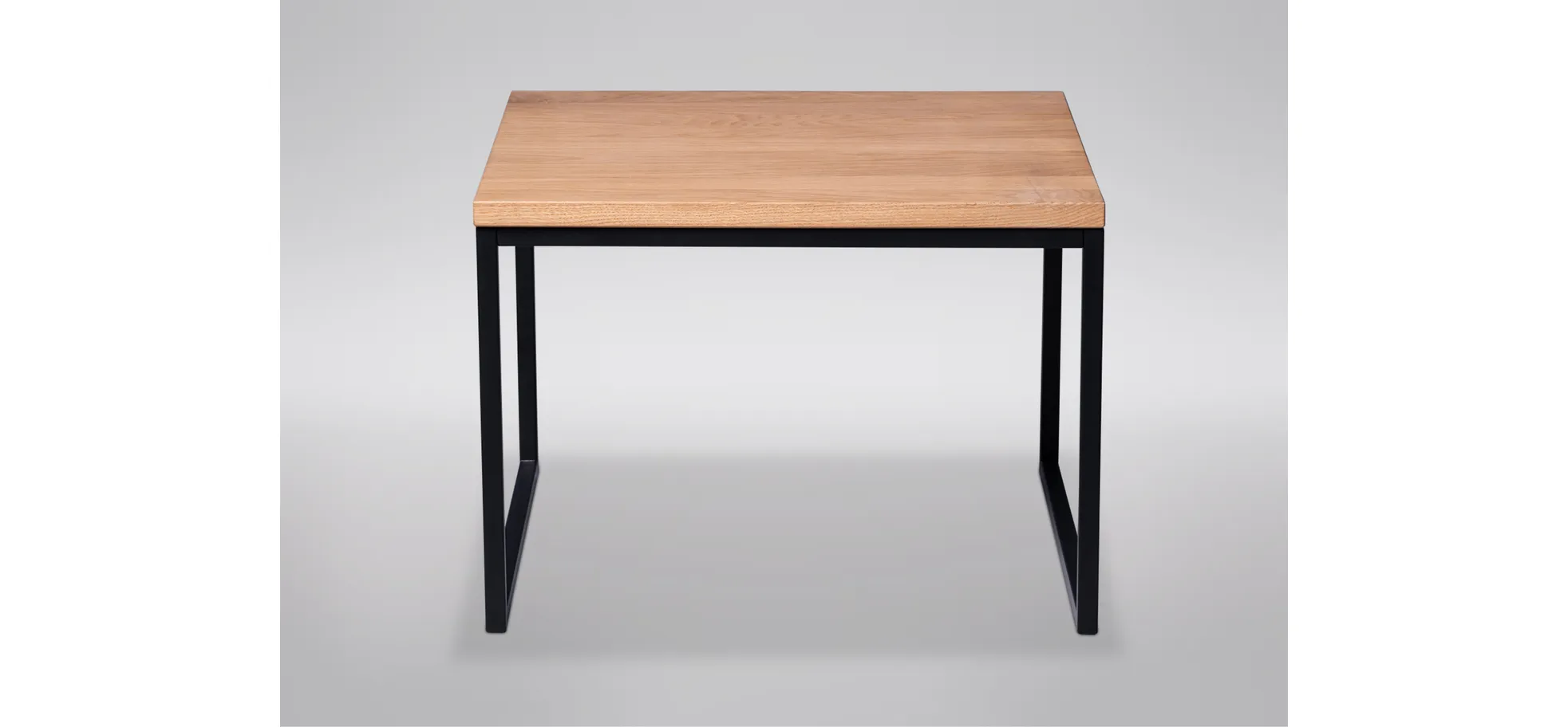 Couchtisch, Wildeiche, BHT 60x43x60 cm - Mirja