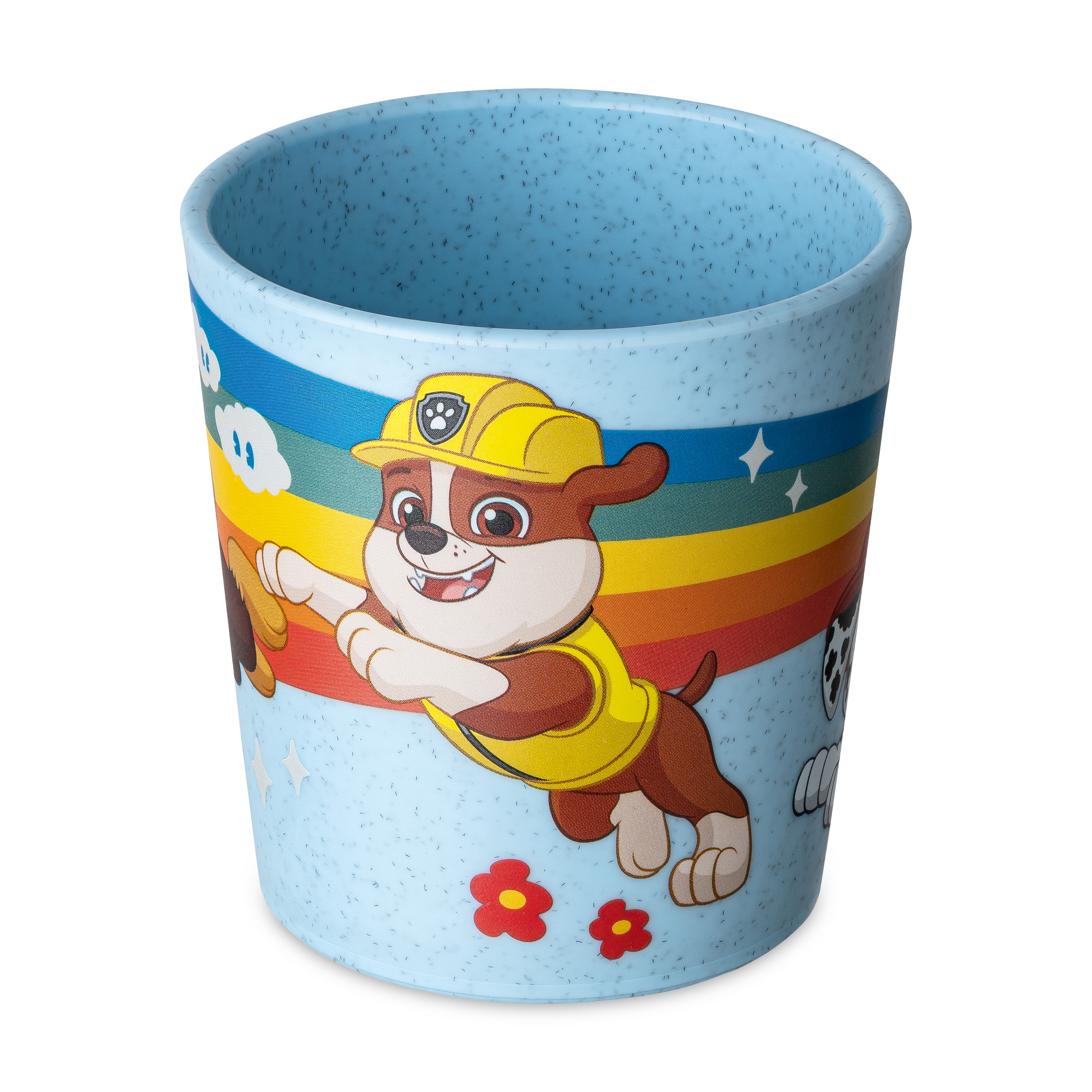 Becher 190ml, organic sky blue paw patrol - handlich, stoßfest, 100% CO2-neutral