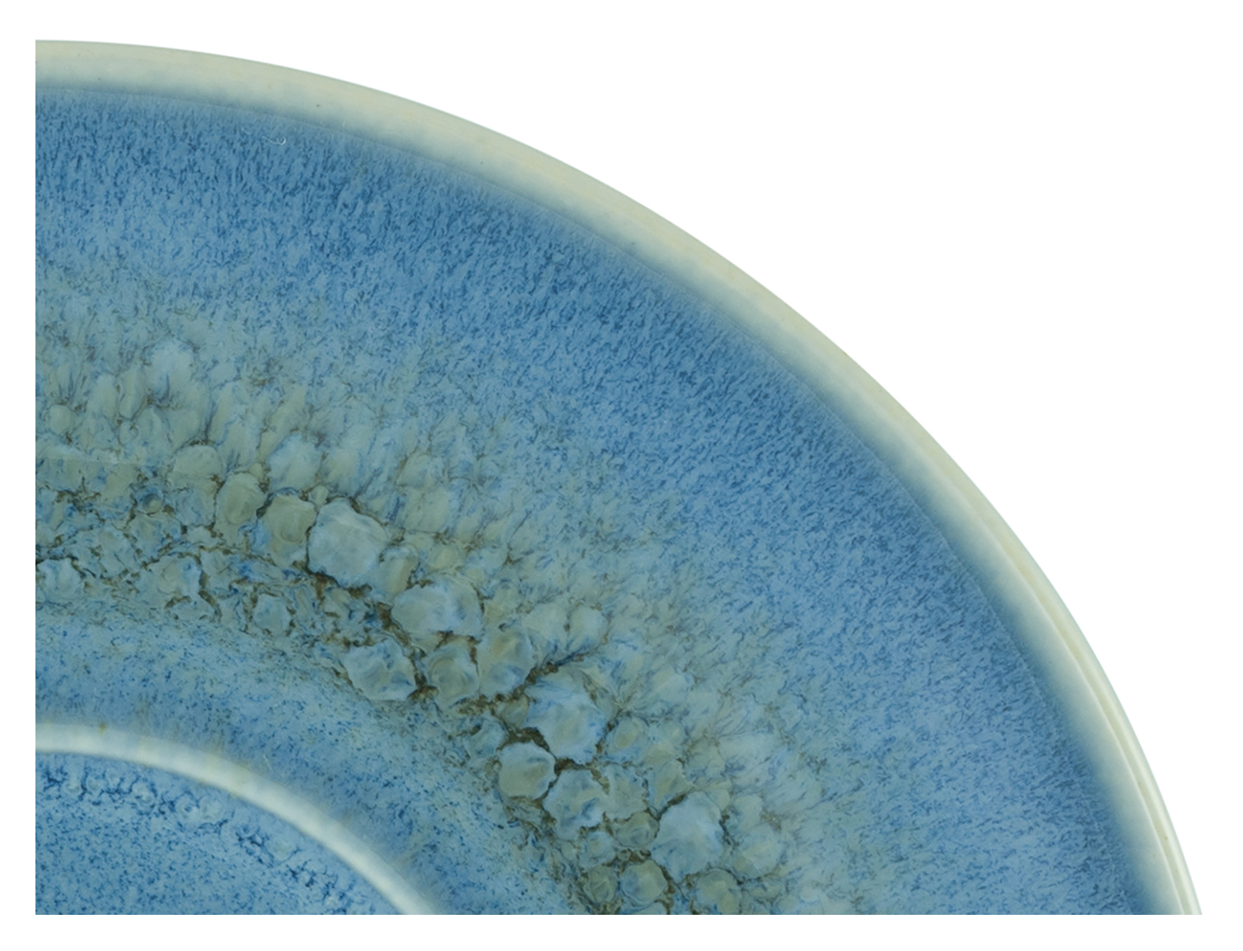 Cappuccinountertasse, 15,5x2x15,5 cm - Caldera, blau