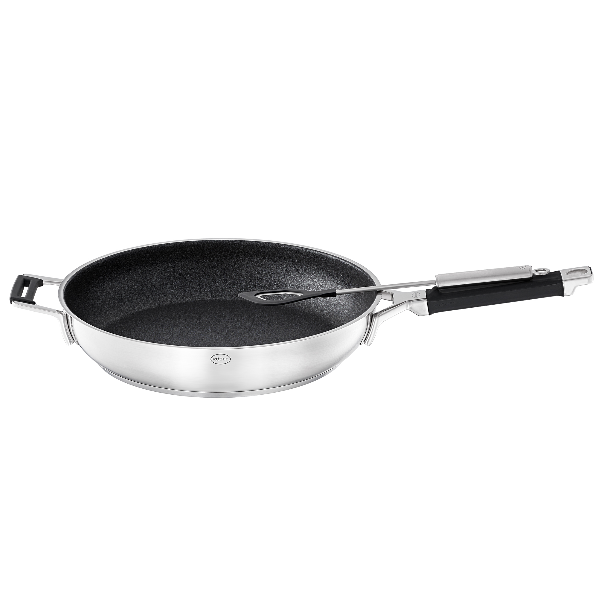 RÖSLE, Bratpfanne Ø 32cm Silence Pro, ProResist - Edelstahl, Antihaftversiegelung