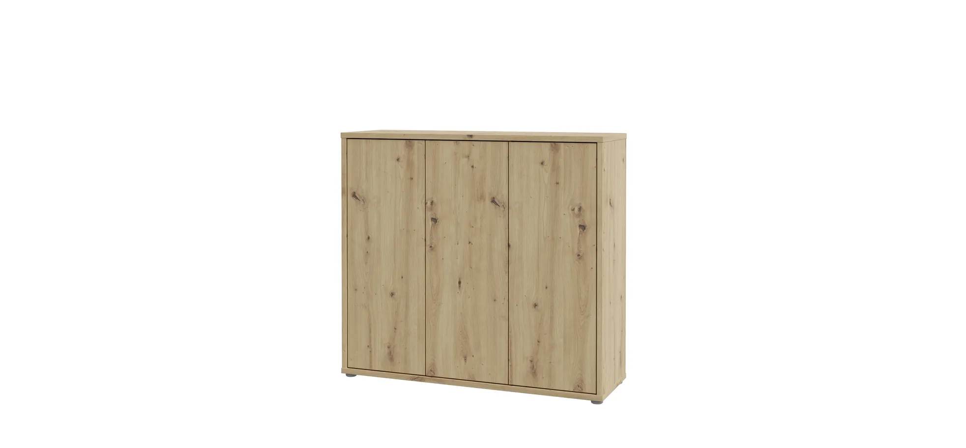 Schuhschrank, Artisan Oak, 3 Türen - Faid