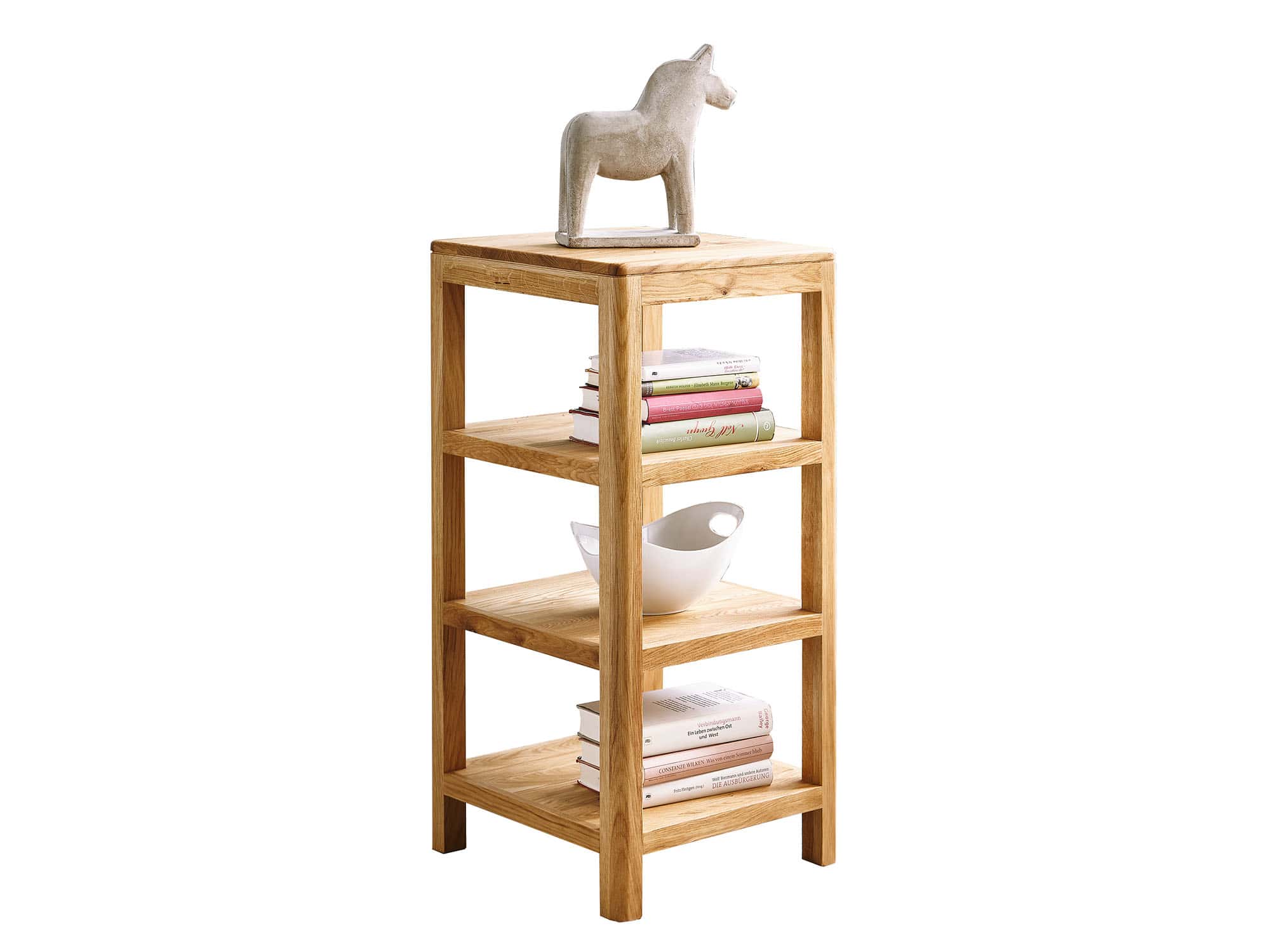 Regal mittel, Wildeiche massiv geölt - MYKON 288