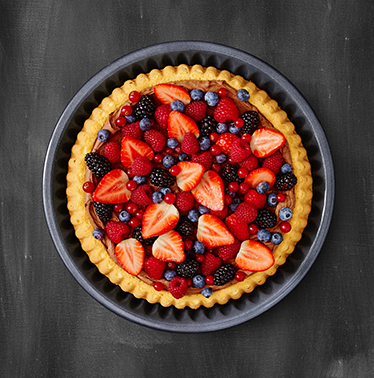 Obstbodenform, Ø 30 cm, Premium Baking - Höhe 4,5 cm