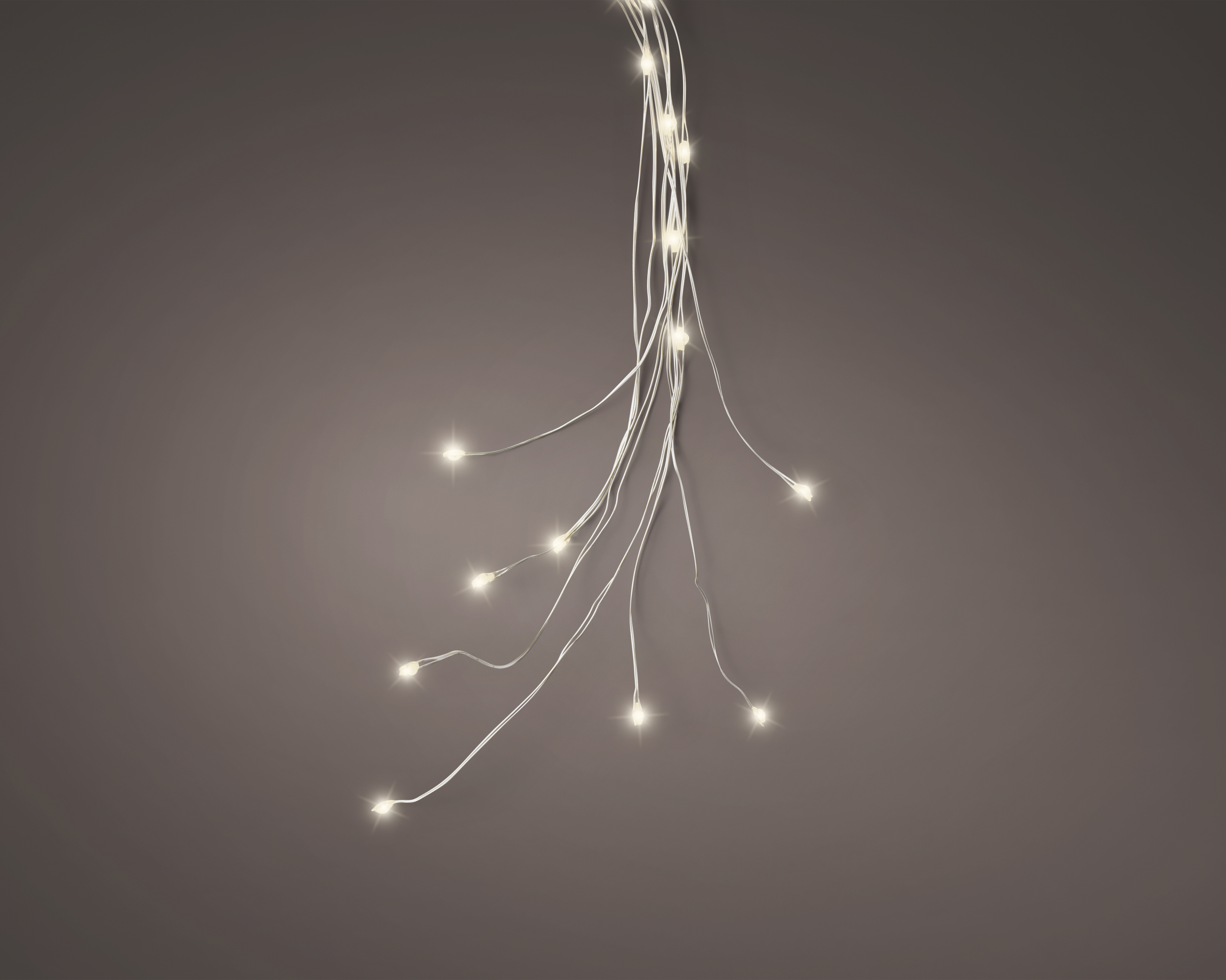 LED Lichtbündel - silber/warmes weiss, LED, 65cm-40L