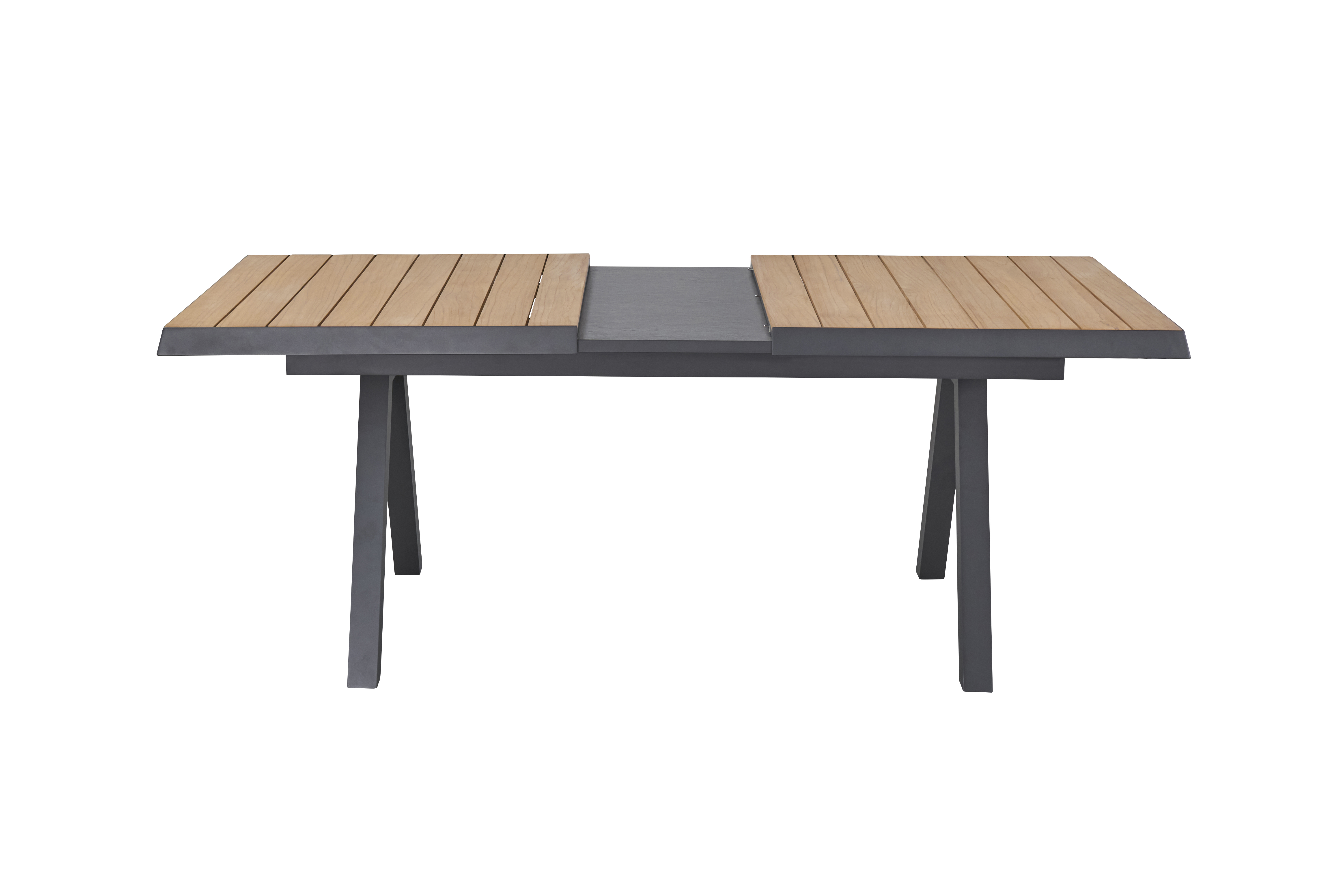 Ausziehtisch, Synchronauszug, Teakholz - Kumasi