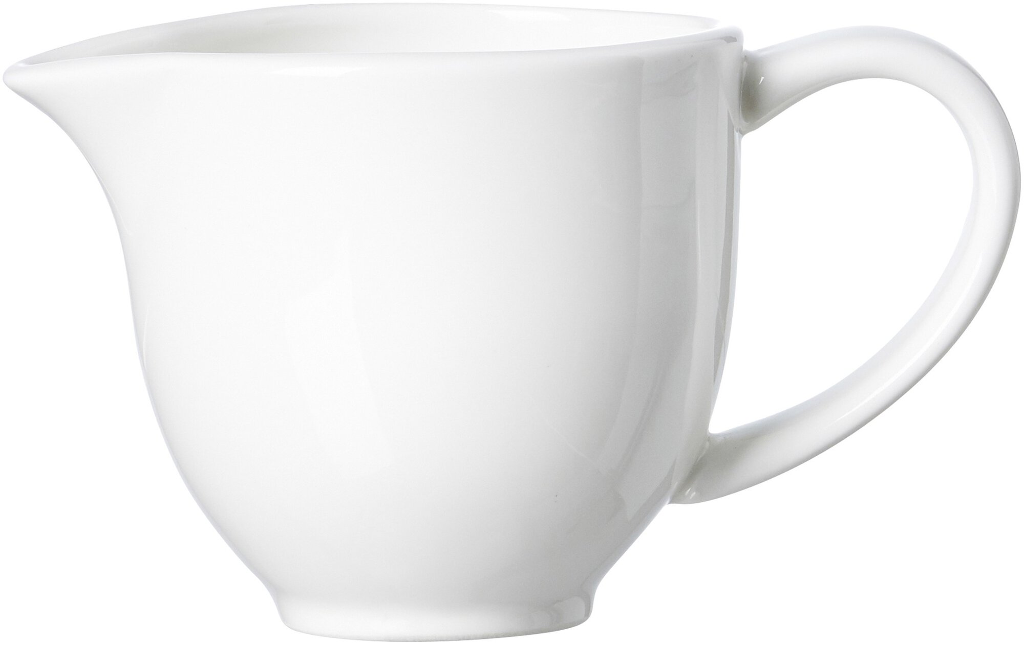 Milchgießer Skagen Weiss 180 ml - Porzellan, spülmaschinenfest, rund, weiß