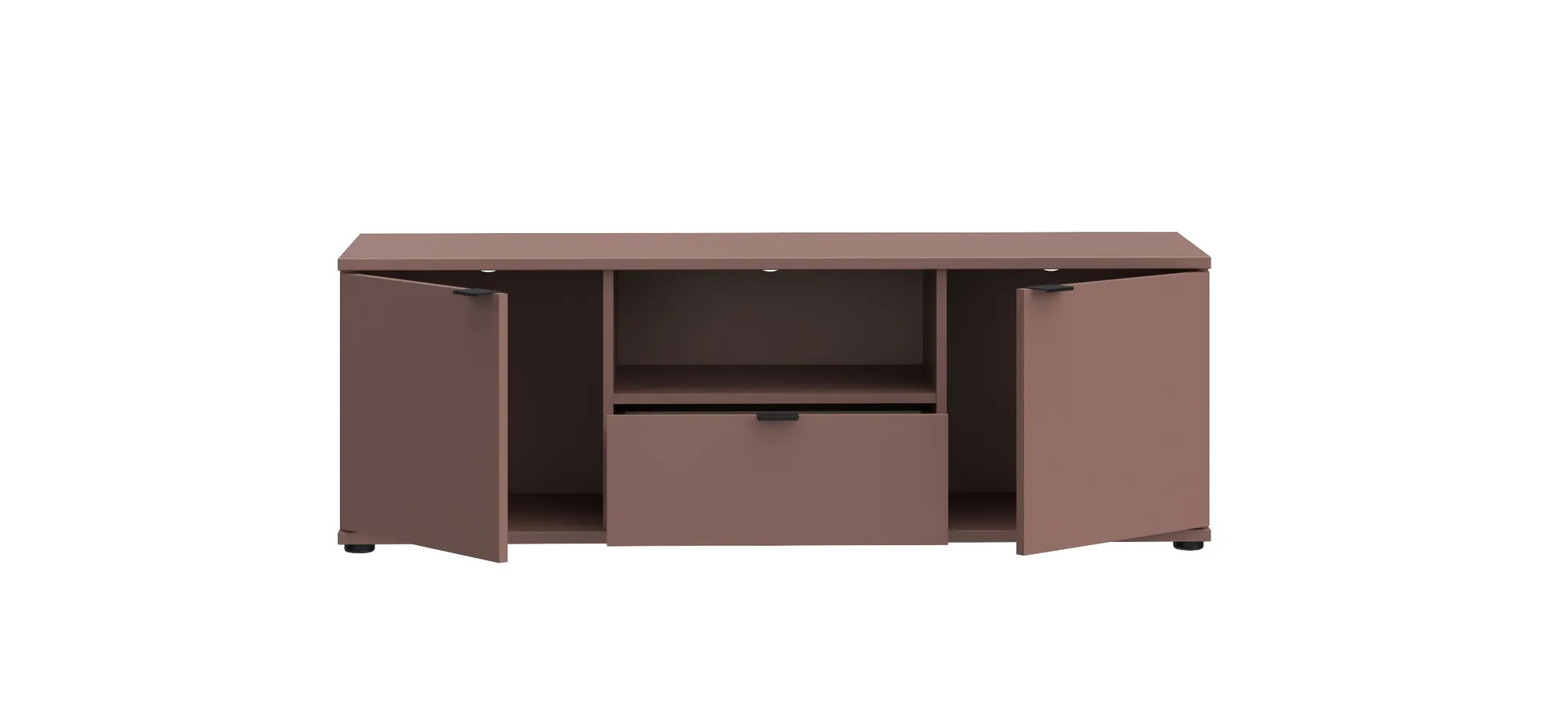 TV-Unterschrank, Terracotta - Finella