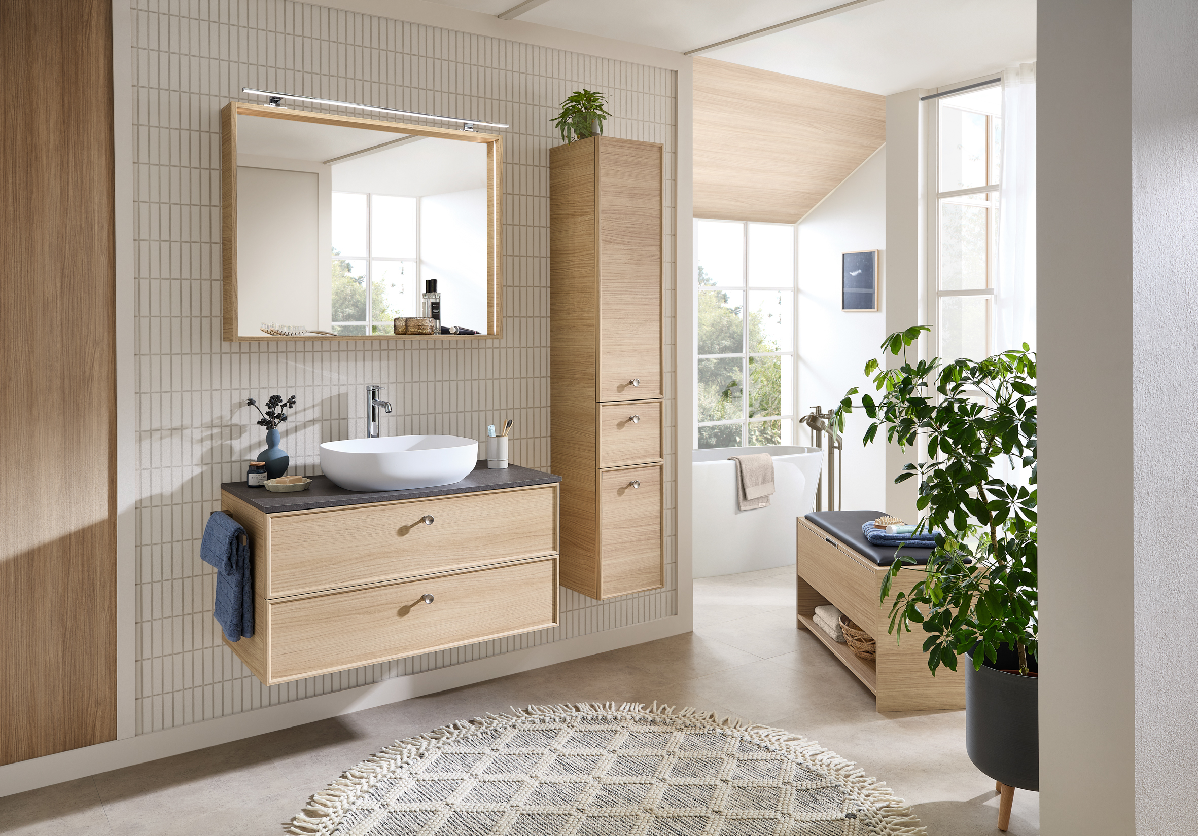 Badkombi, Tropea Eiche quer NB - 7300