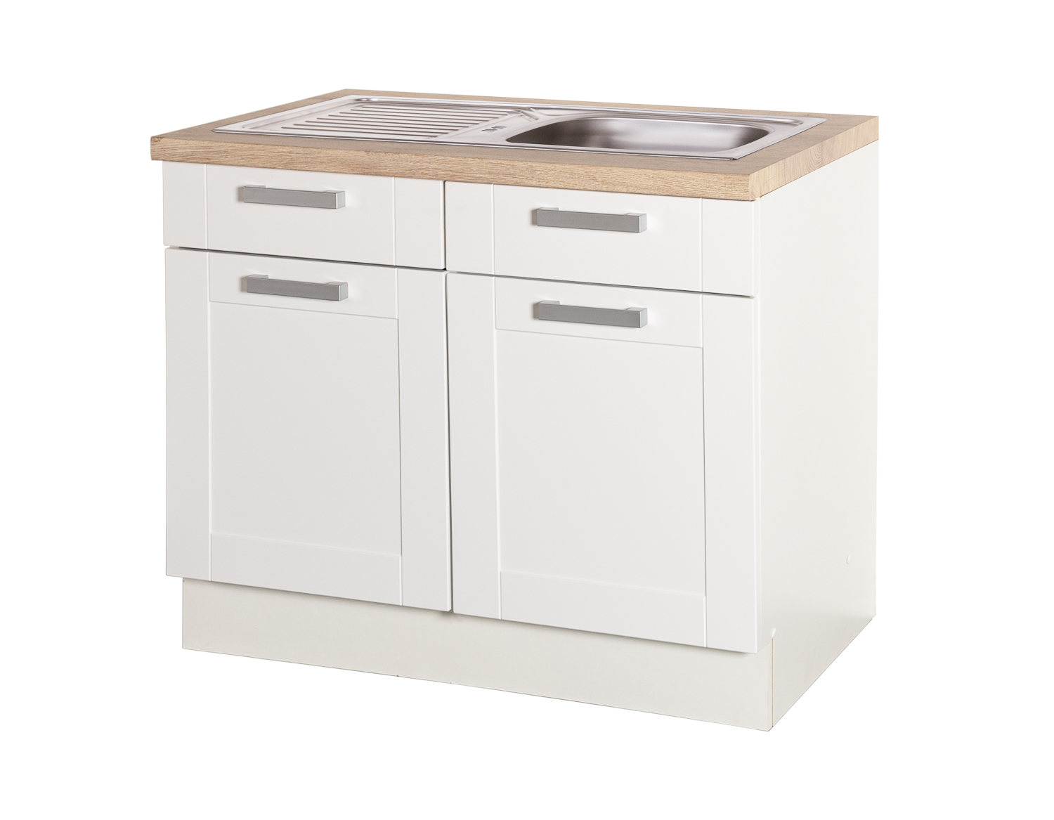 Spülenschrank, inkl. Spüle, 100 cm breit - Matrix